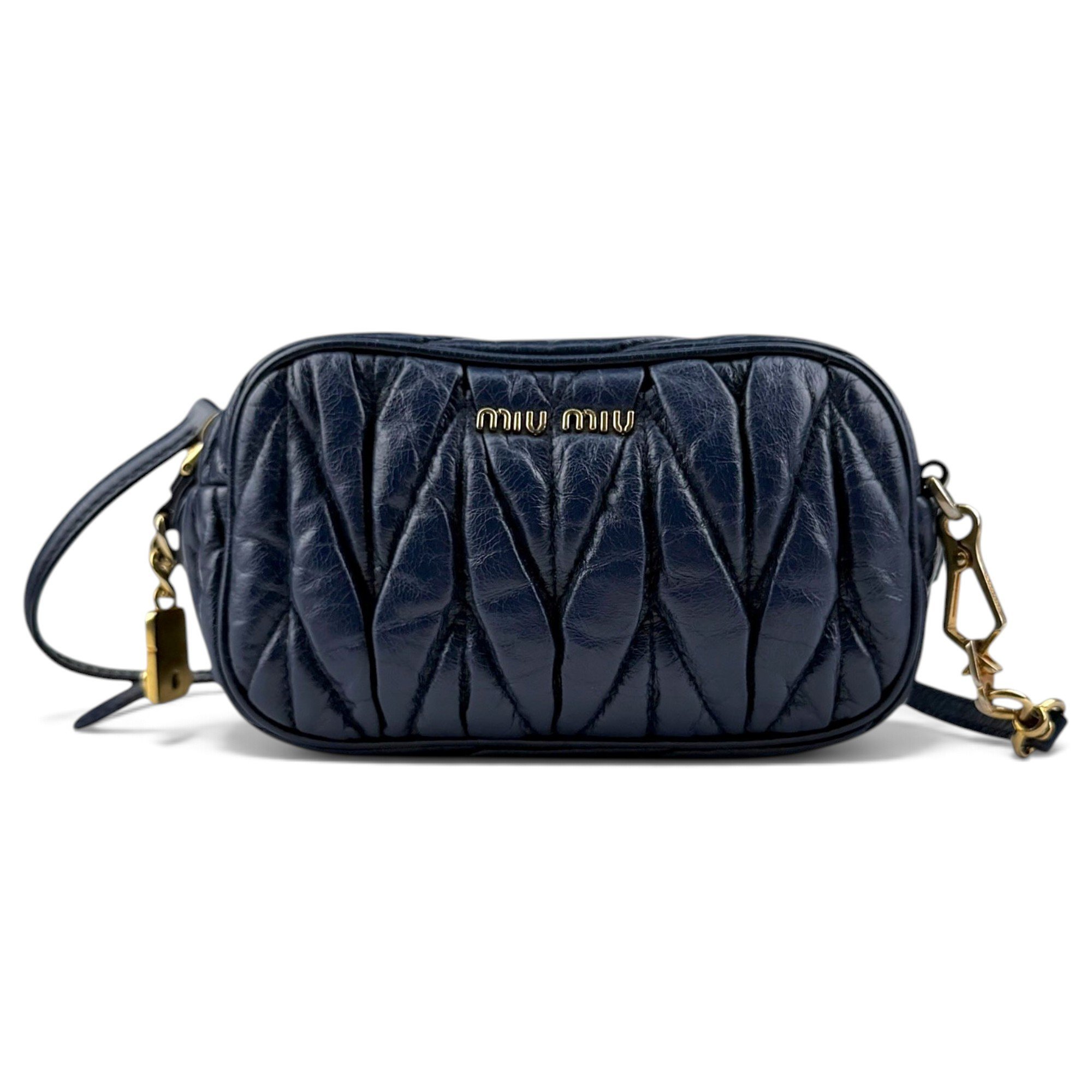 Leather crossbody bag