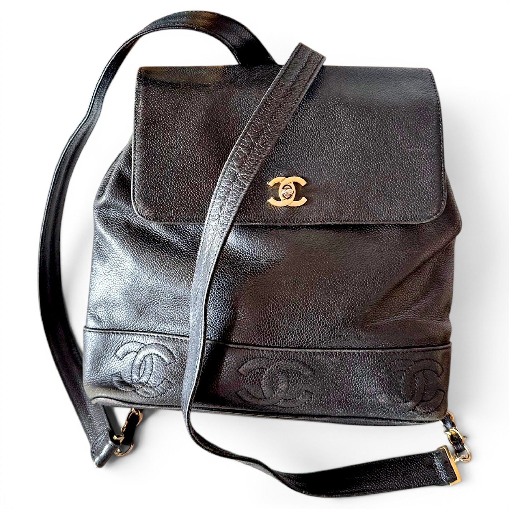 Duma leather backpack
