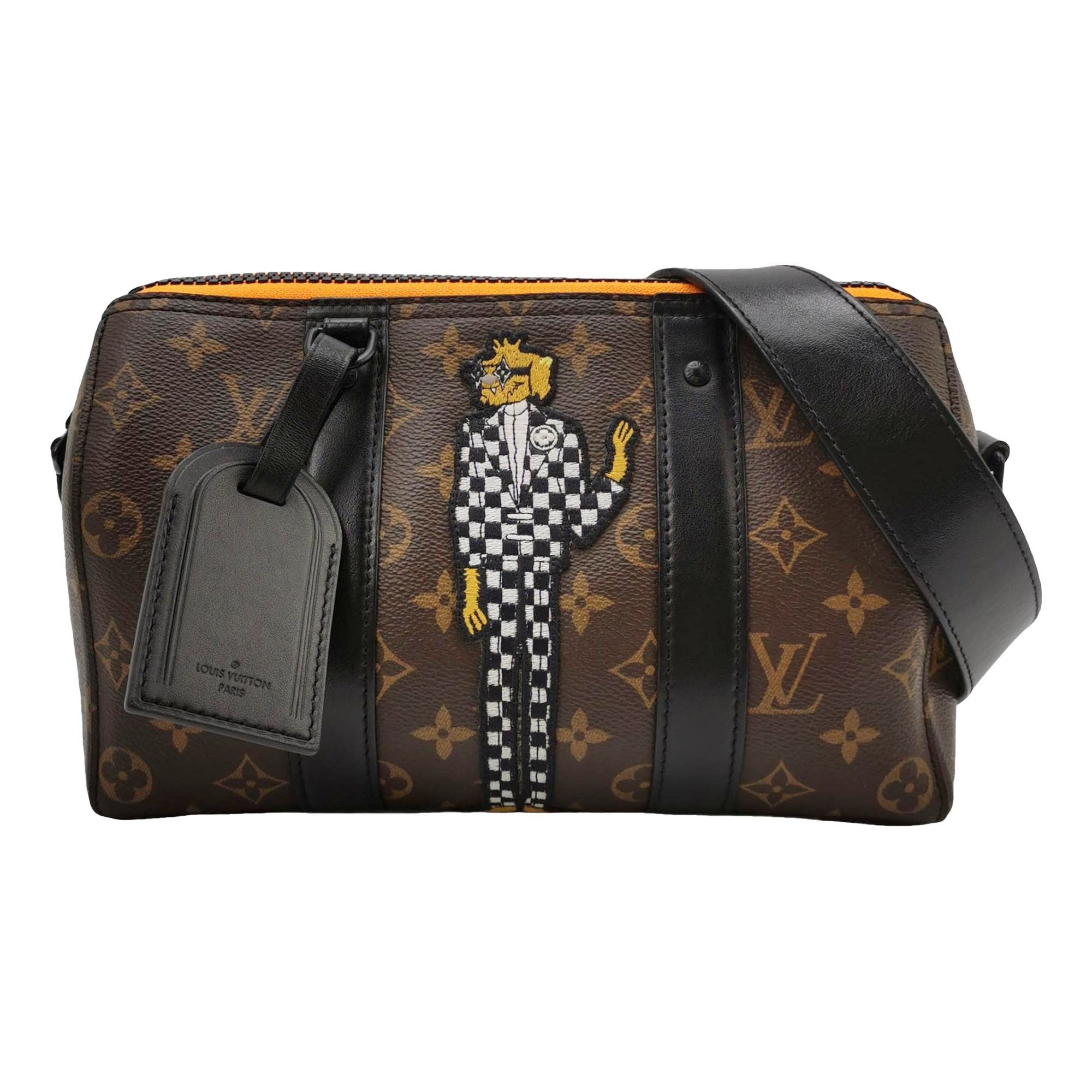 Leather crossbody bag
