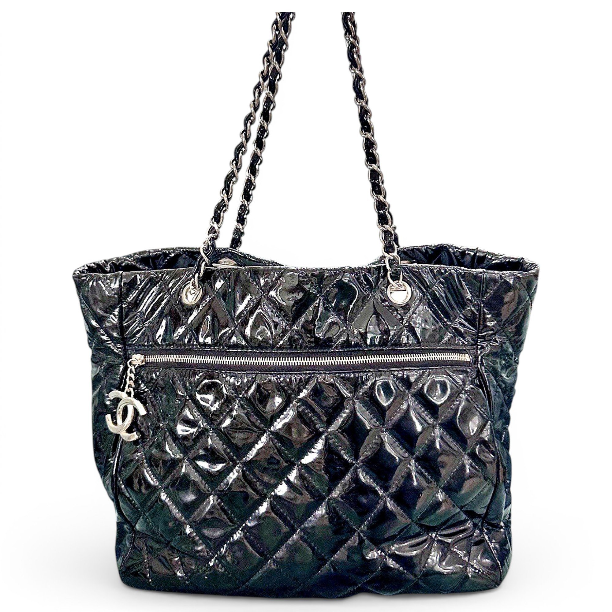 Leather tote