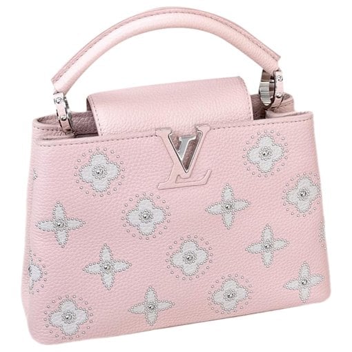 Capucines leather handbag