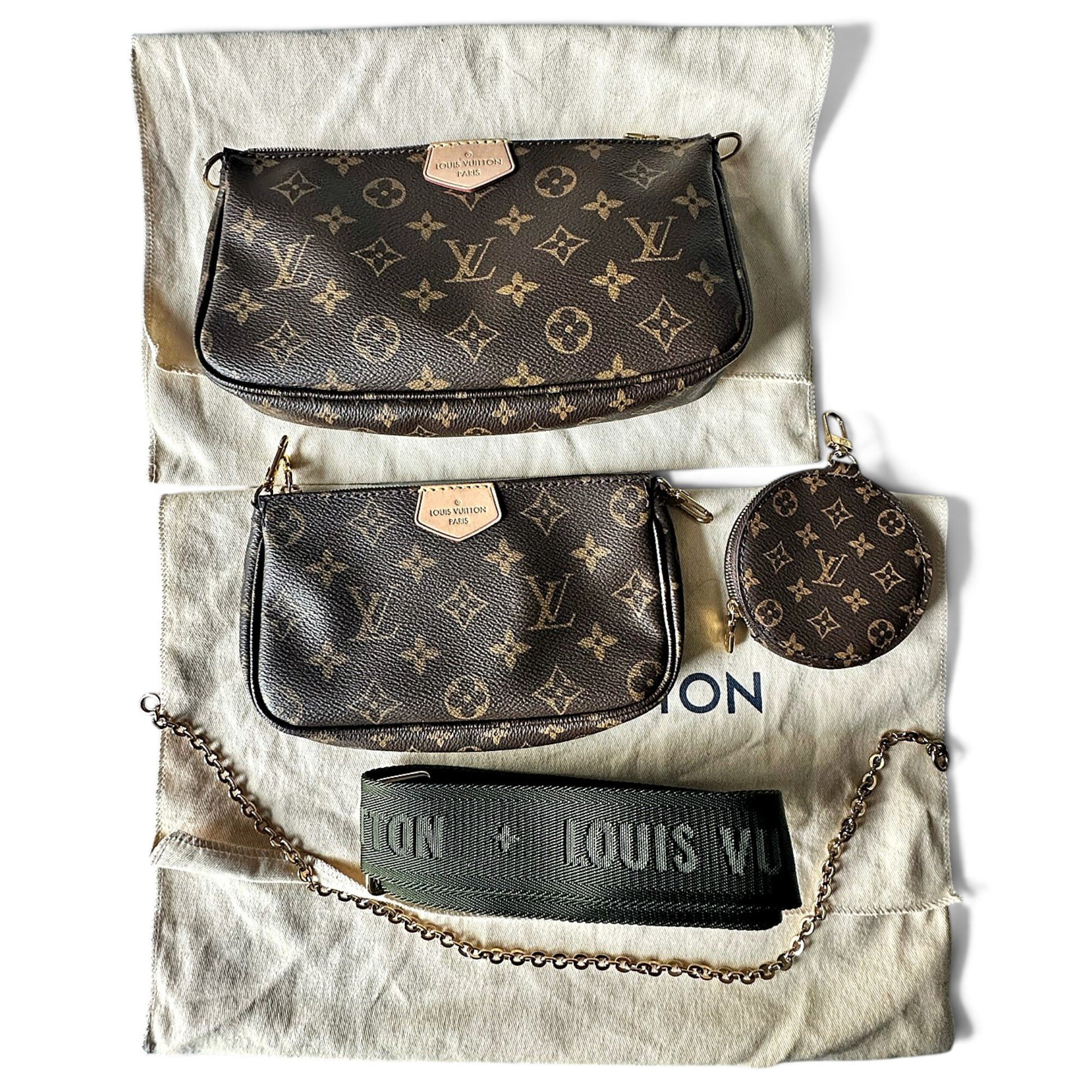 Multi Pochette Accessoires leather crossbody bag