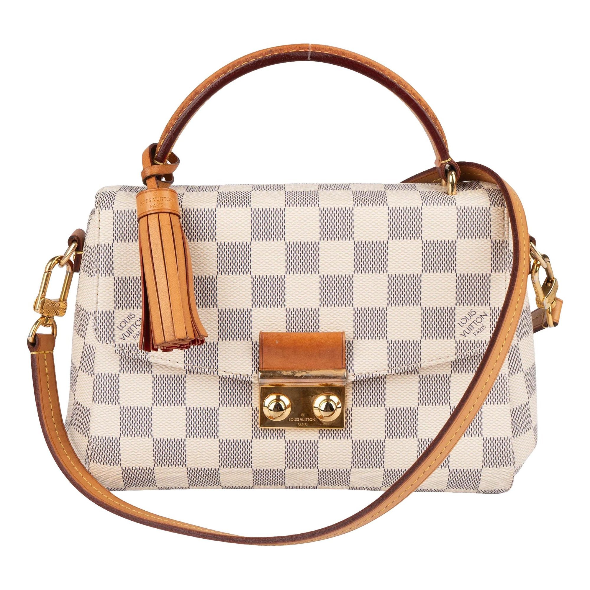 Croisette leather handbag