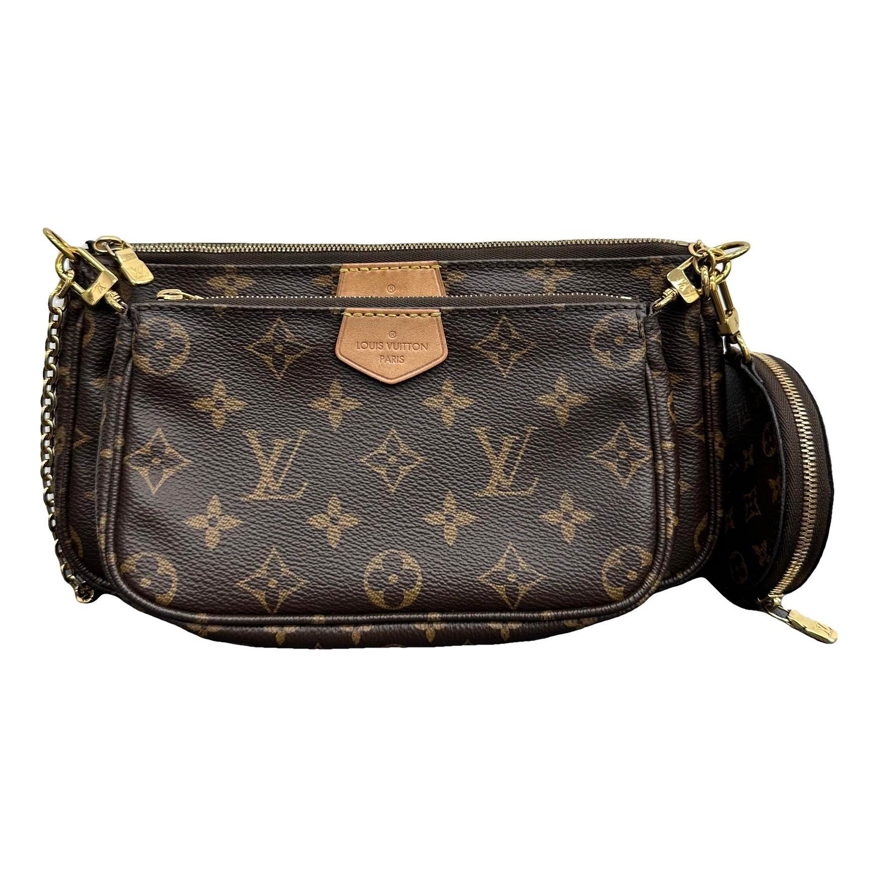 Multi Pochette Accessoires leather handbag