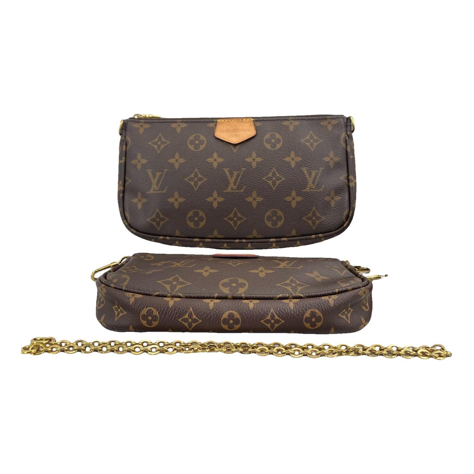 Multi Pochette Accessoires leather handbag