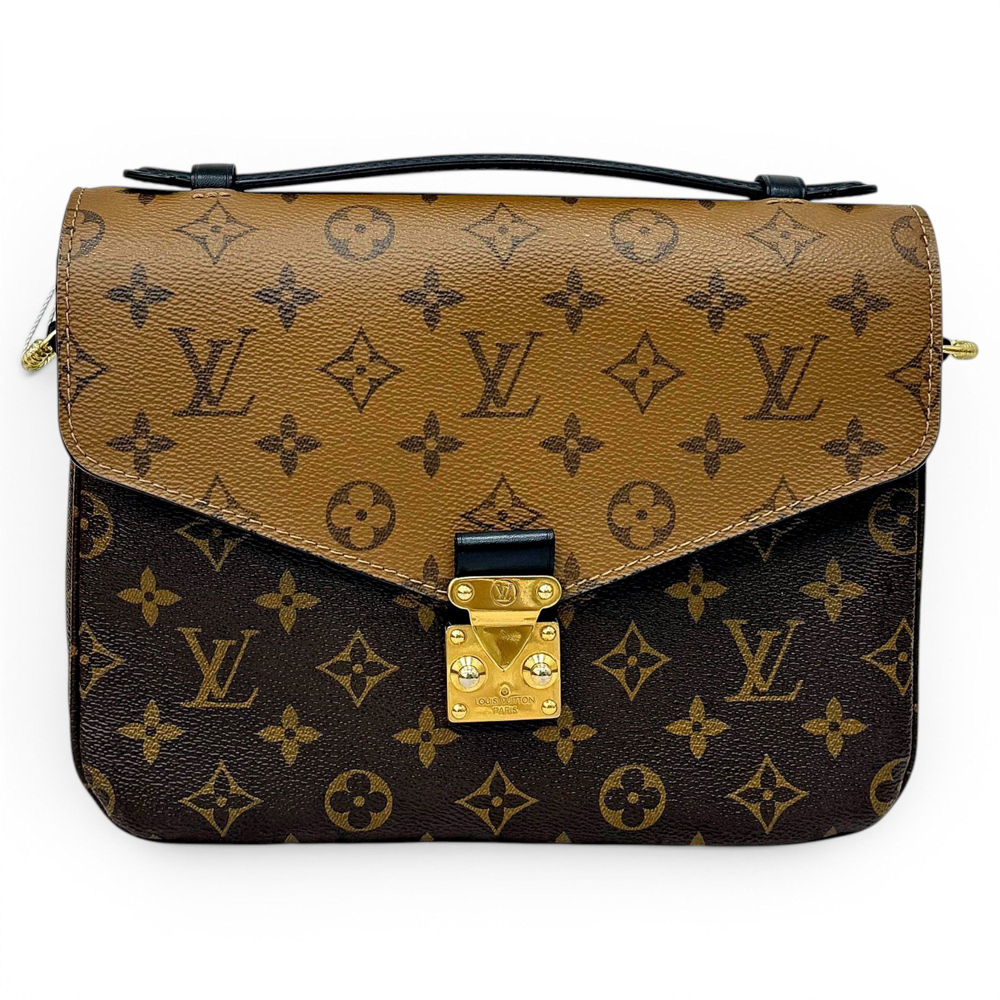 Metis leather handbag