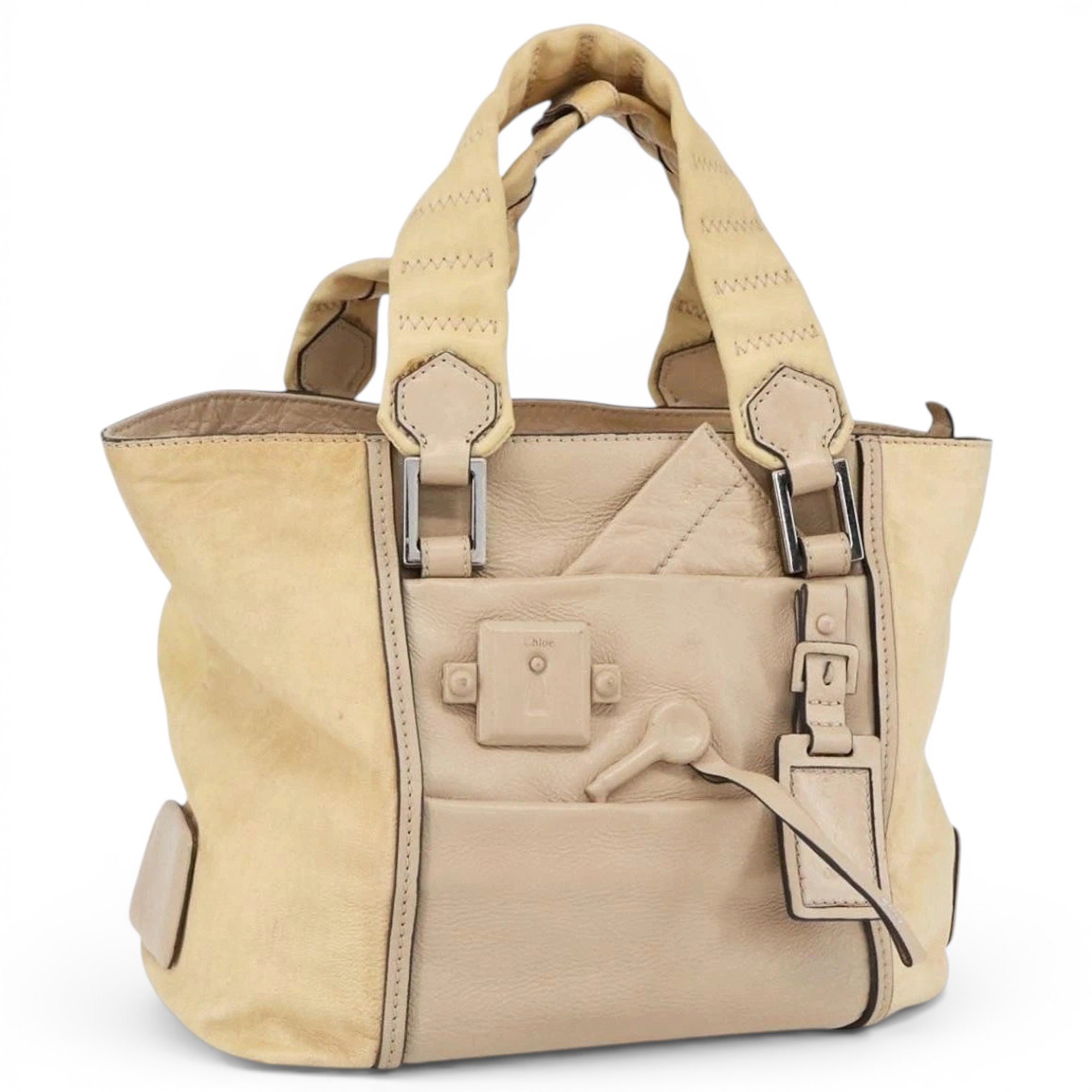 Leather handbag