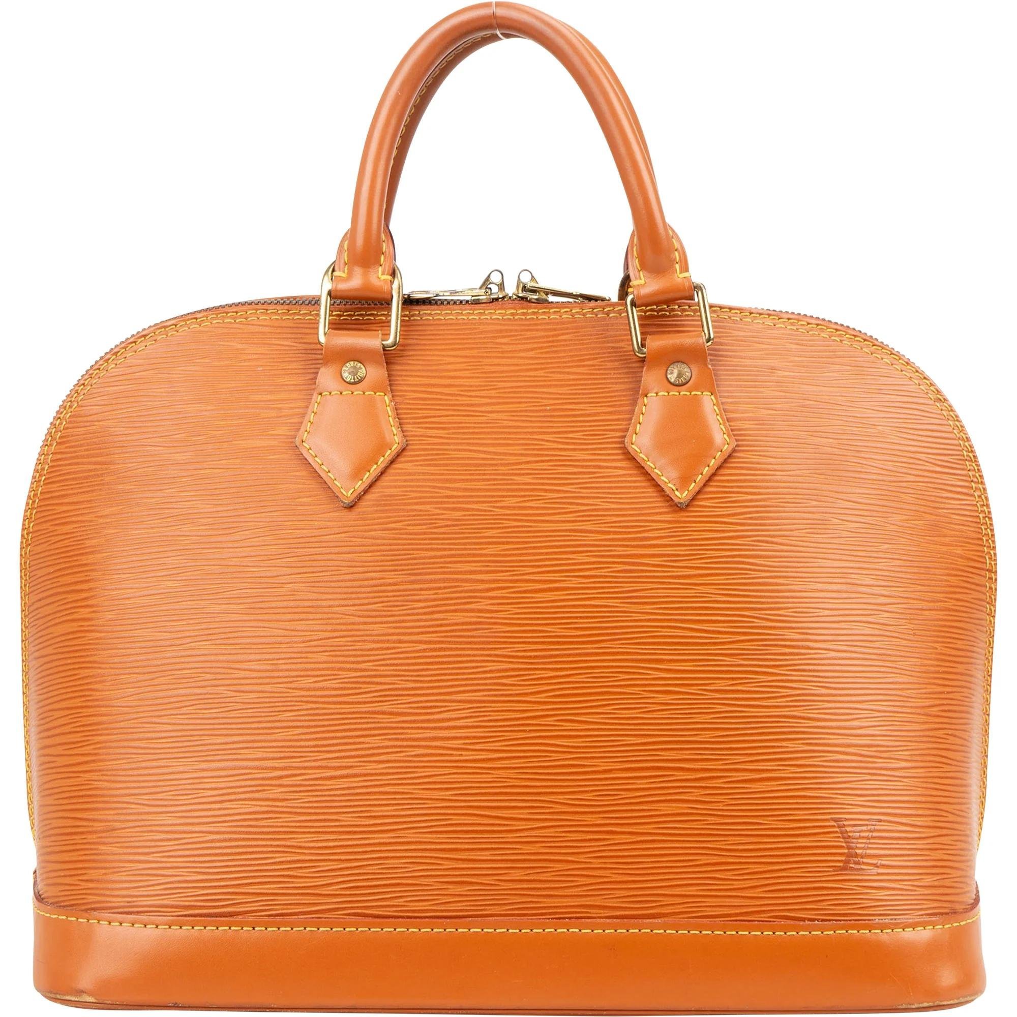 Alma leather handbag