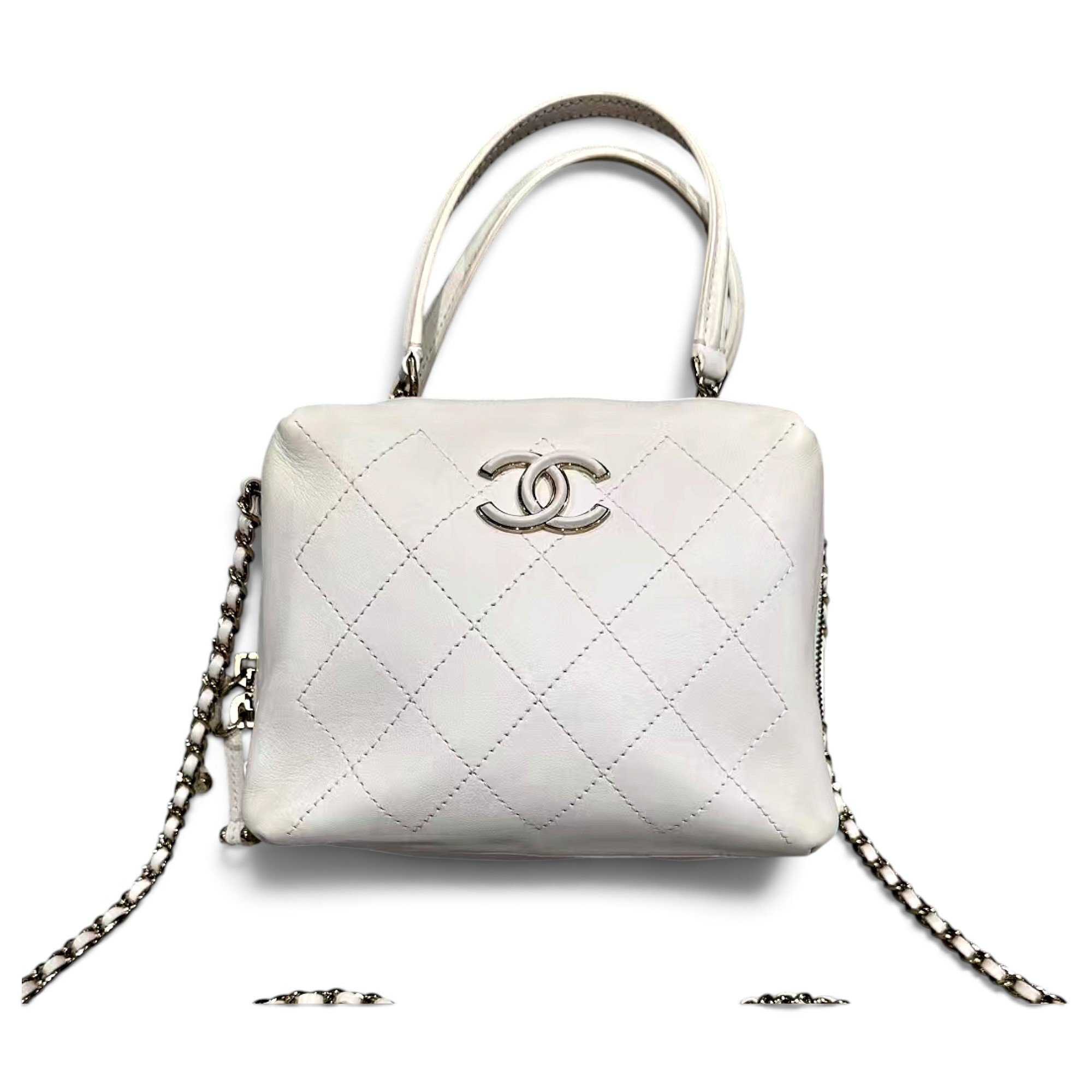 Trendy CC Bowler leather bowling bag
