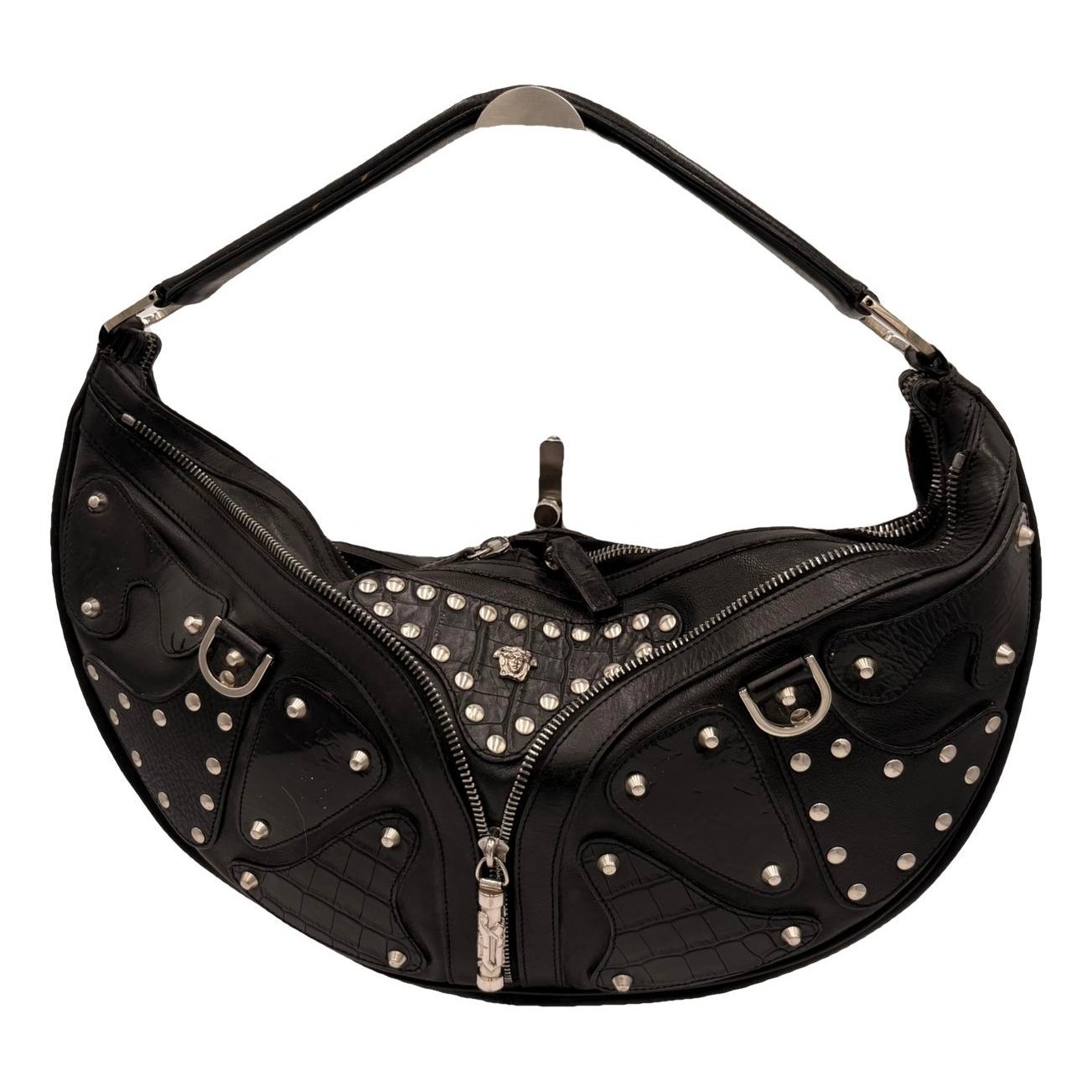 La Medusa leather handbag