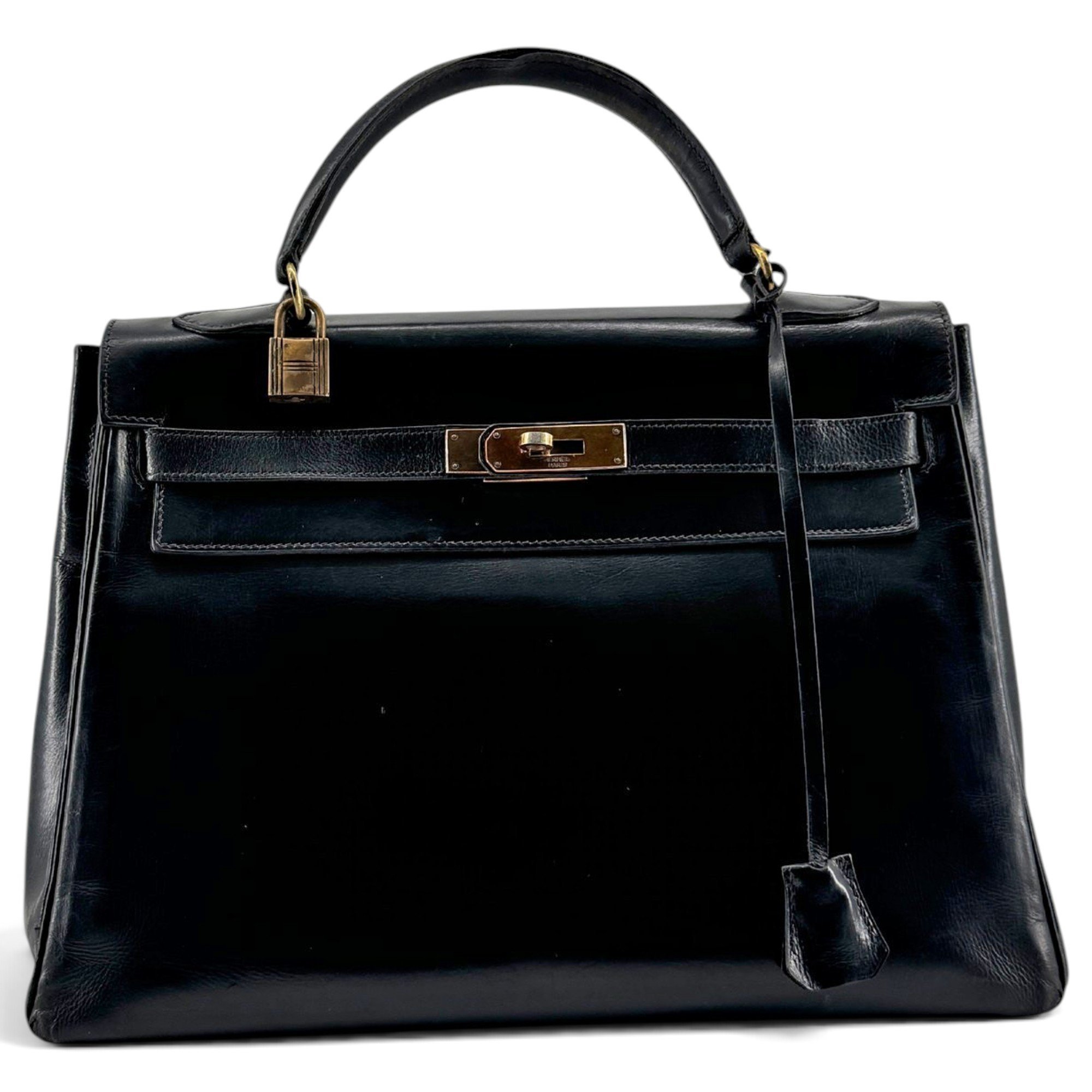 Kelly 32 leather handbag