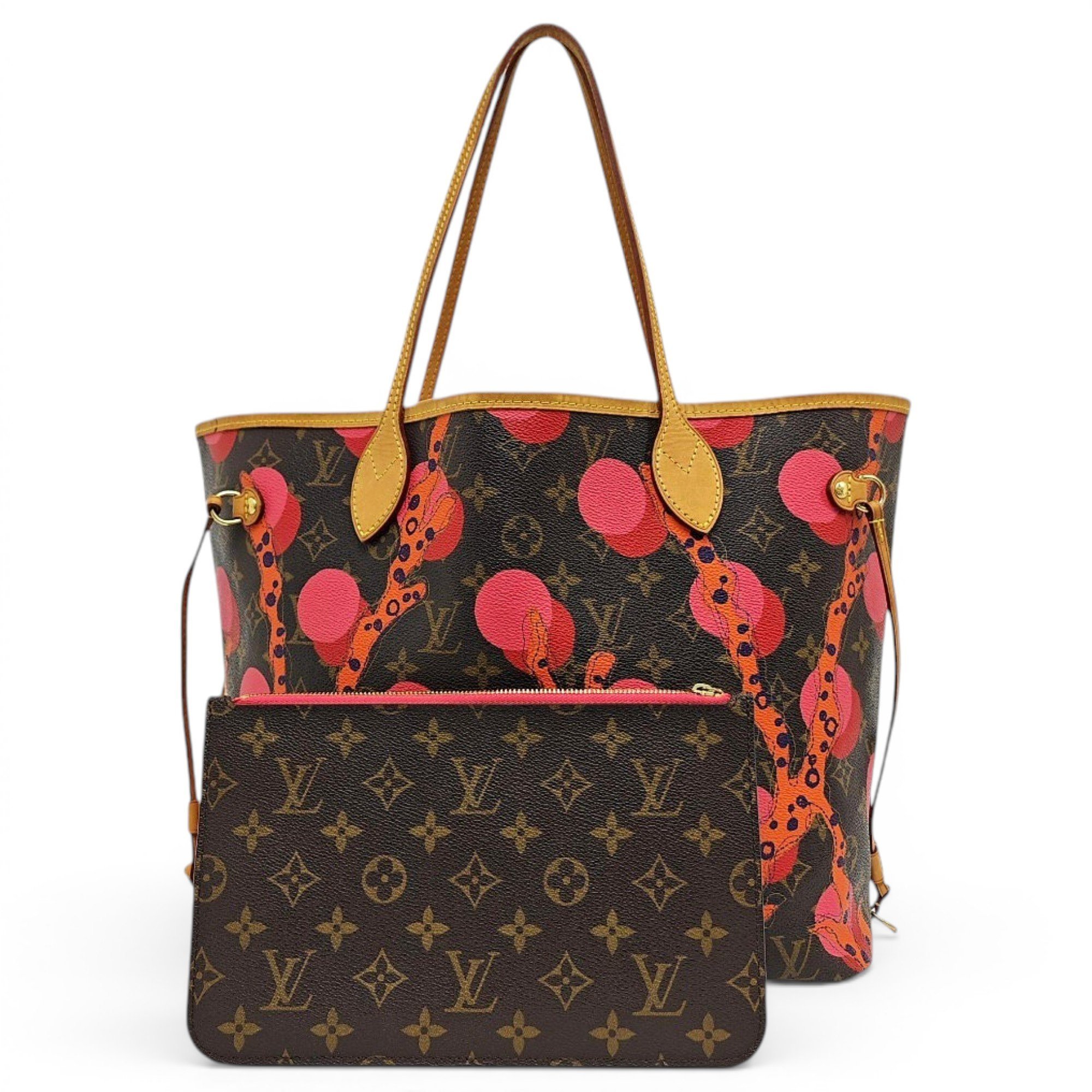 Neverfull leather tote