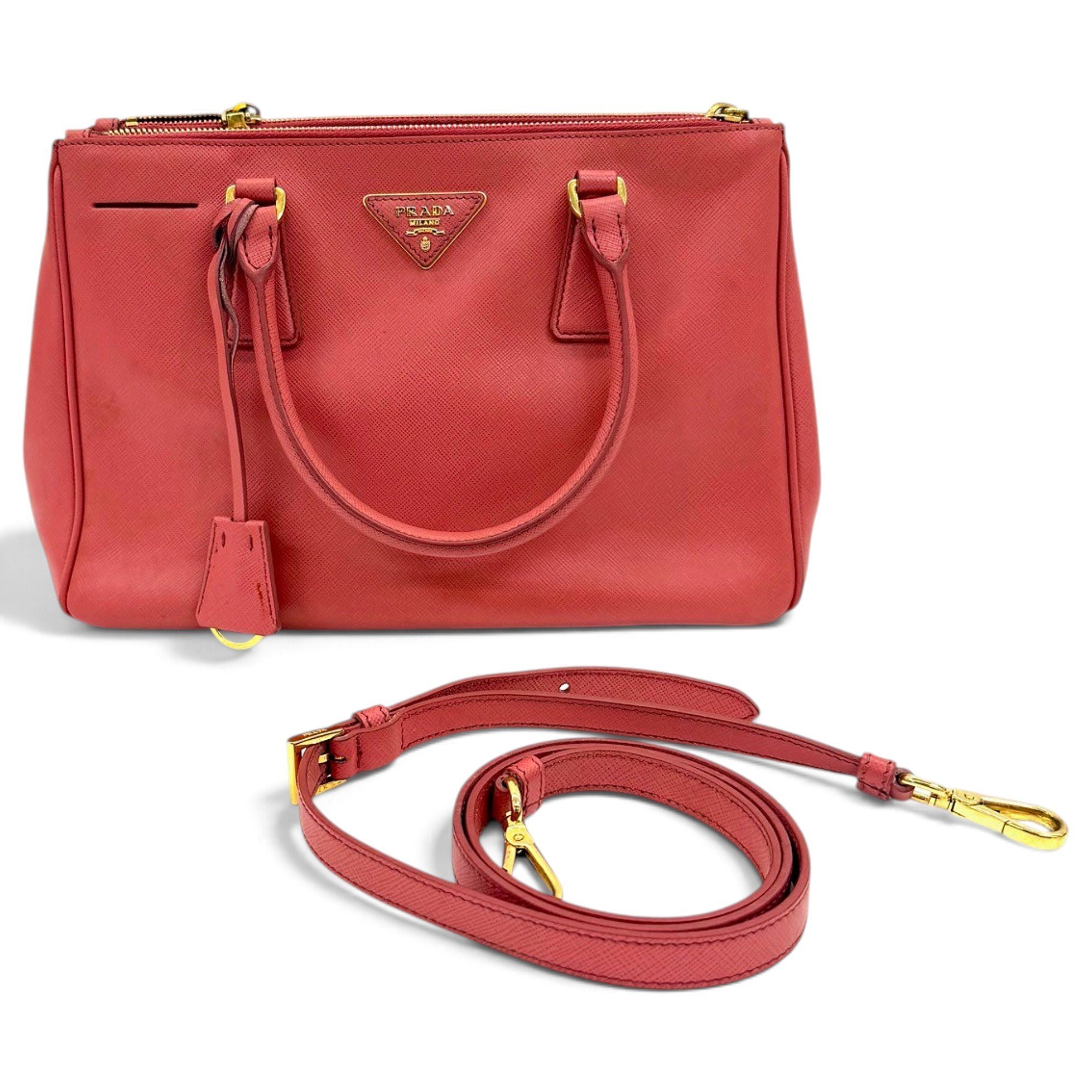 Galleria leather handbag