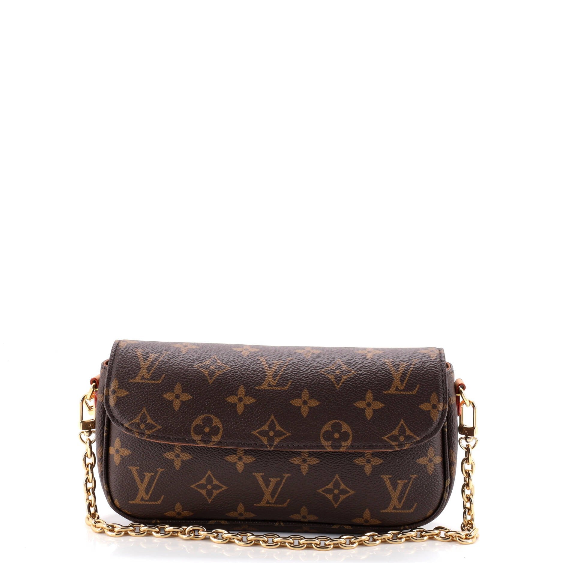 Ivy Wallet on Chain Monogram Canvas