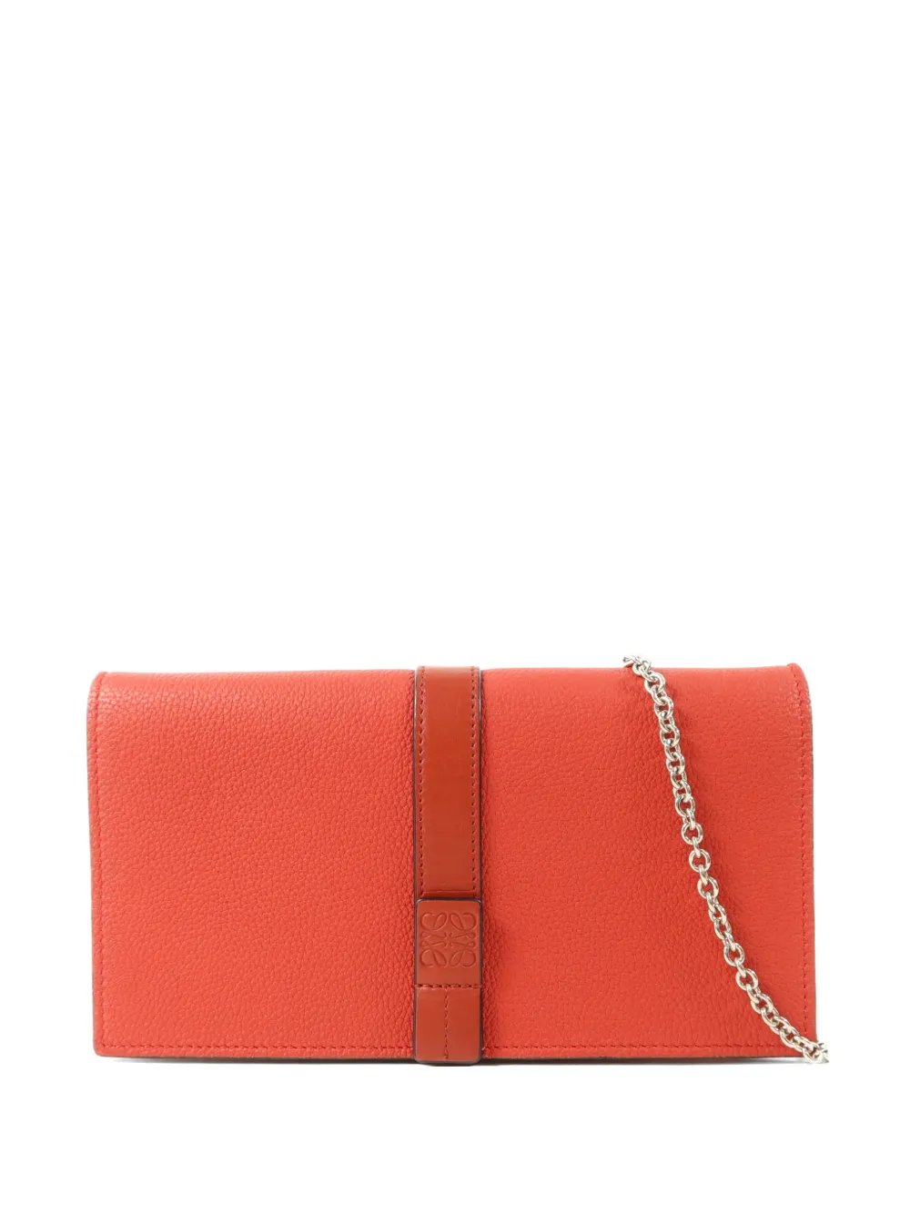 Anagram strap shoulder bag