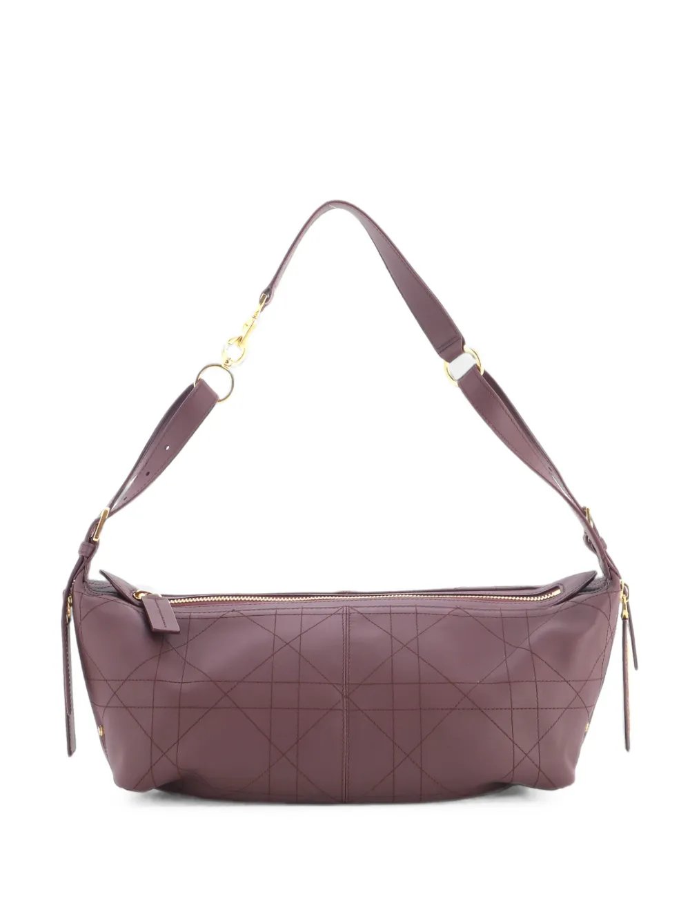 D-Journey Bag Macrocannage Quilt Calfskin Medium shoulder bag