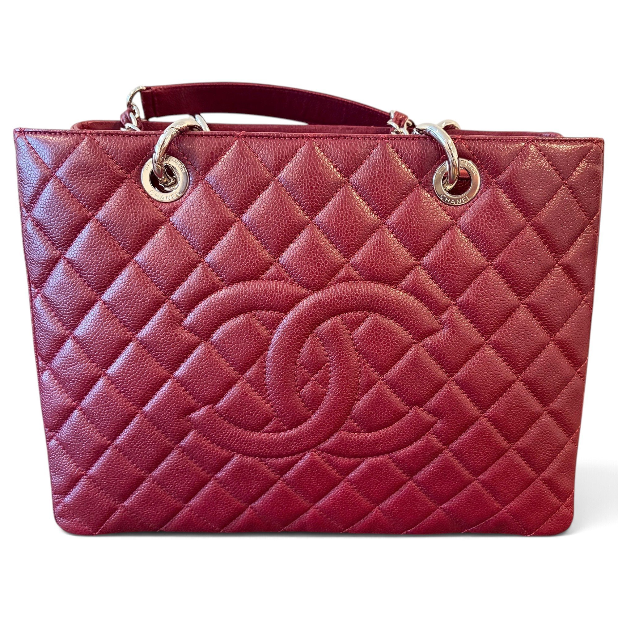 Grand shopping leather tote