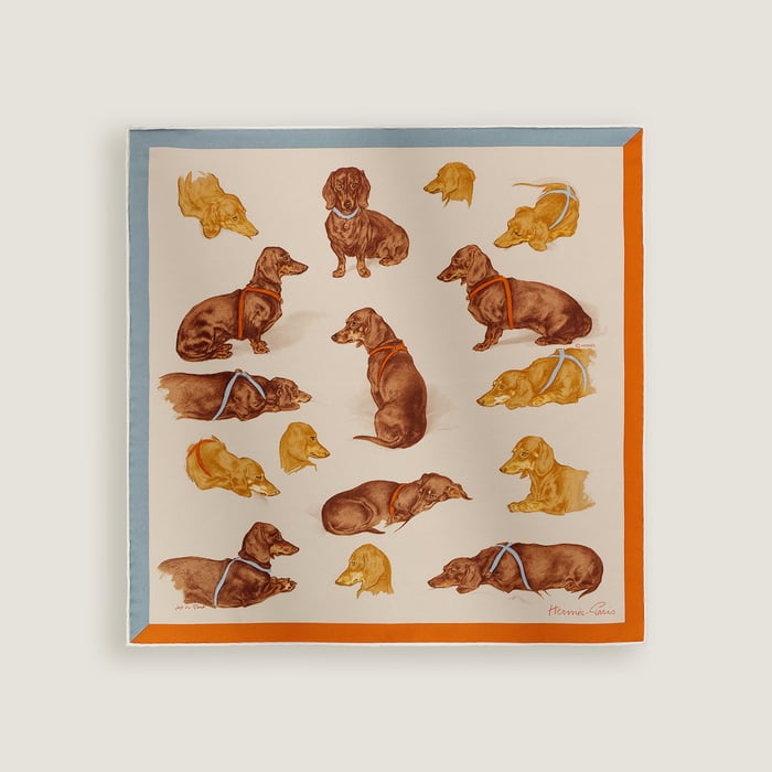 Les Bassets 45方巾