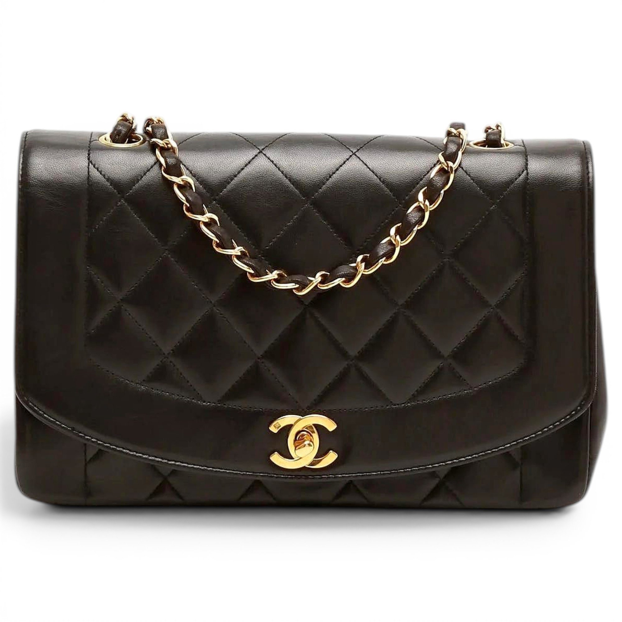 Diana leather handbag
