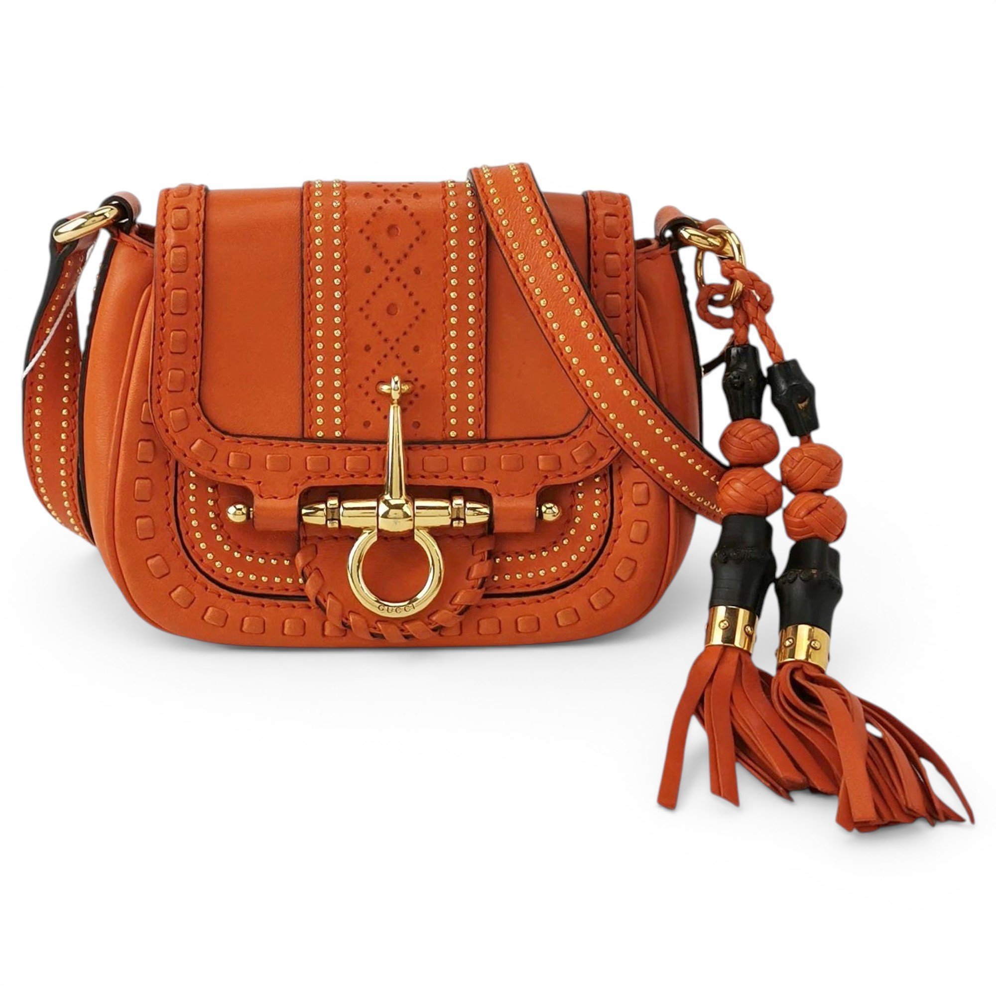 Leather crossbody bag