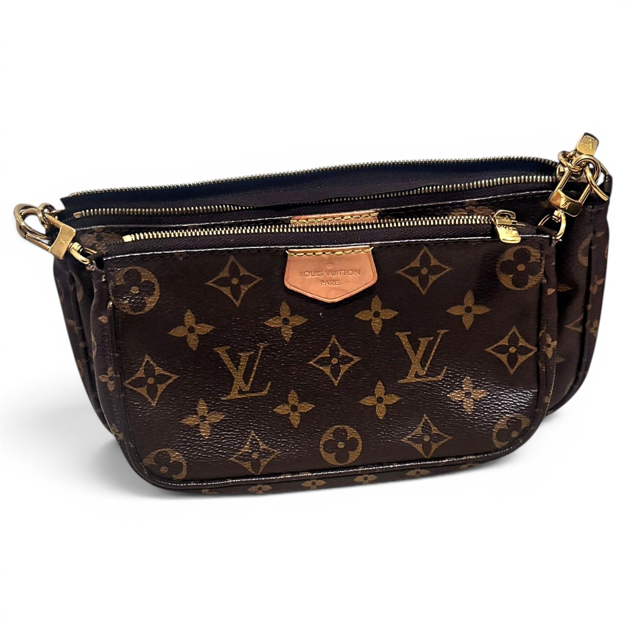 Multi Pochette Accessoires leather handbag