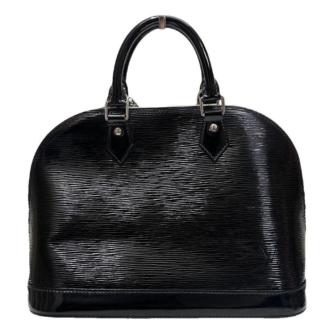 Alma BB patent leather handbag