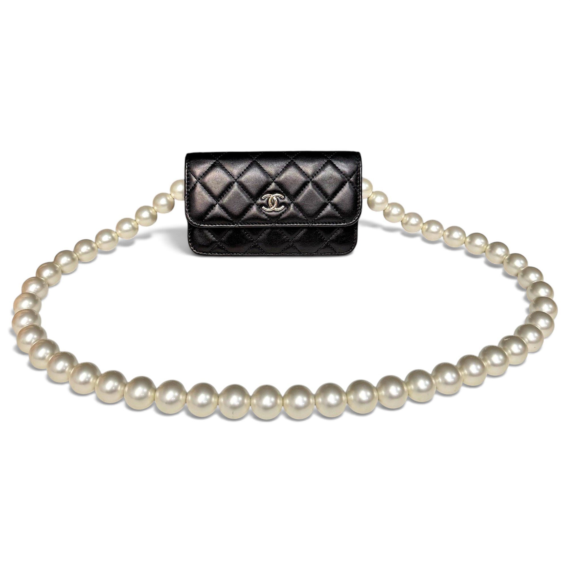 Wallet On Chain Timeless/Classique leather crossbody bag