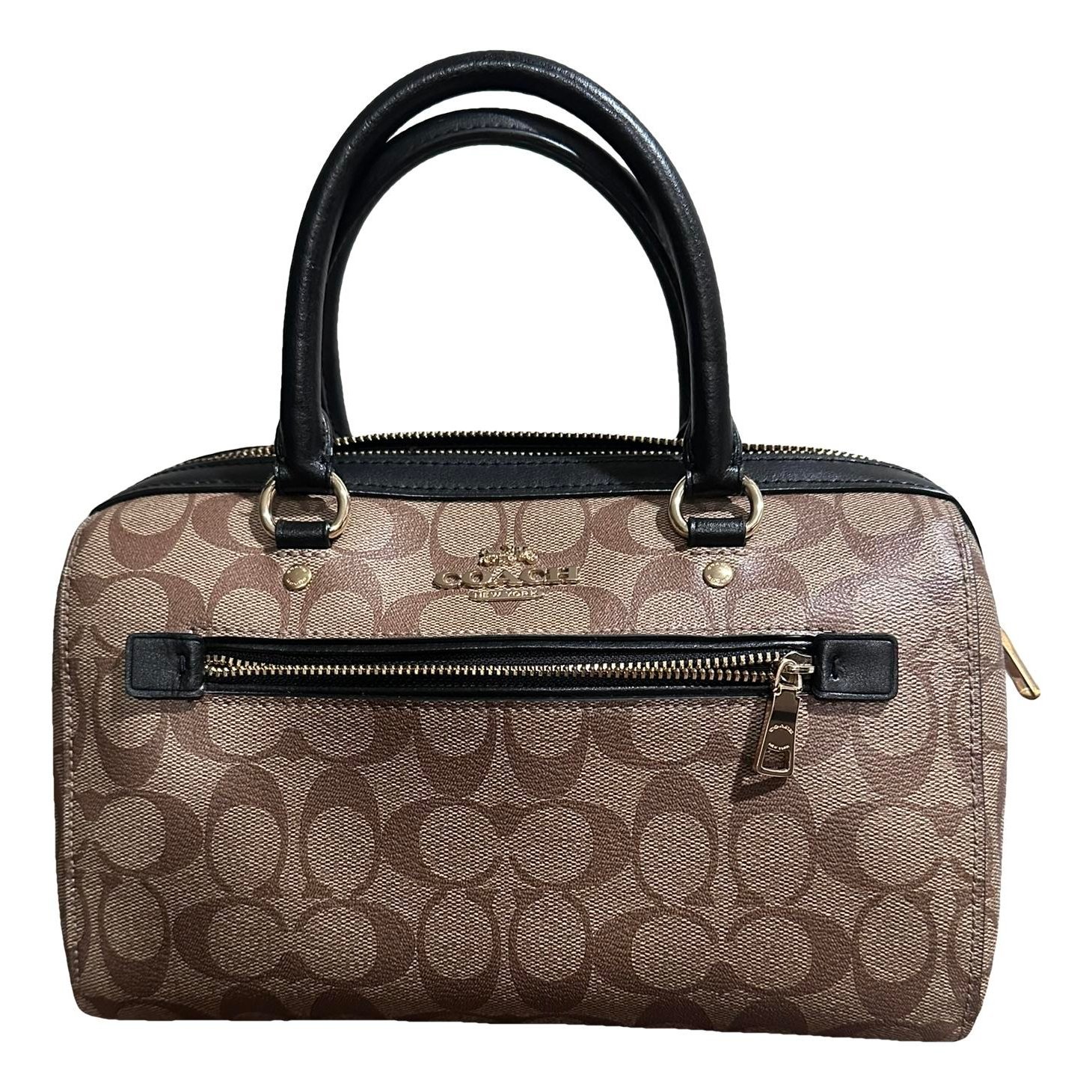 Cartable mini sierra leather handbag