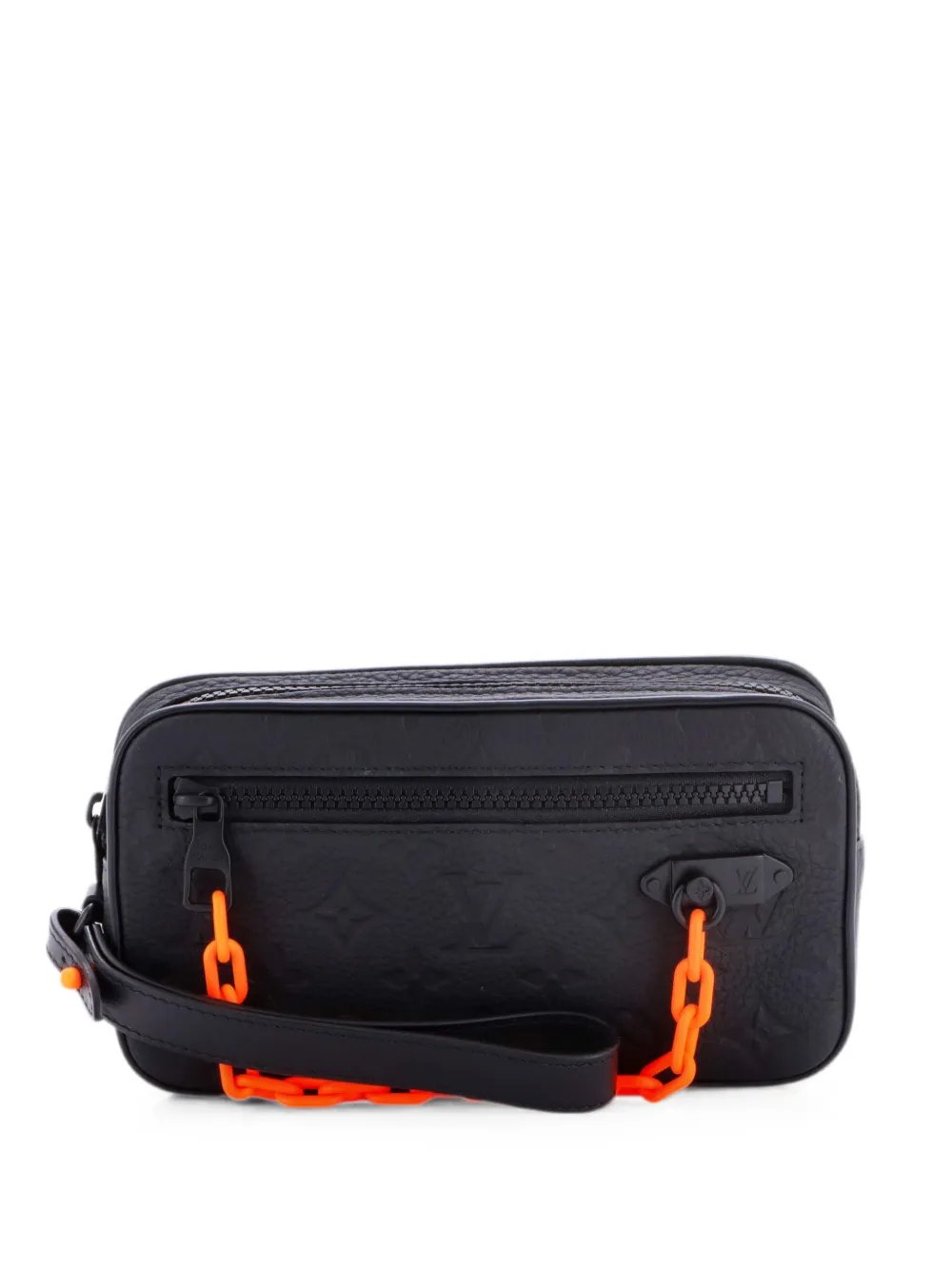 Solar Ray Pochette Volga Monogram Taurillon Leather clutch bag