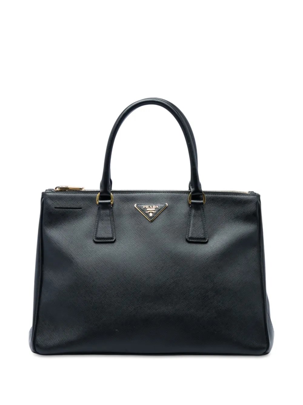 2010-2026 Medium Saffiano Lux Galleria Double Zip satchel