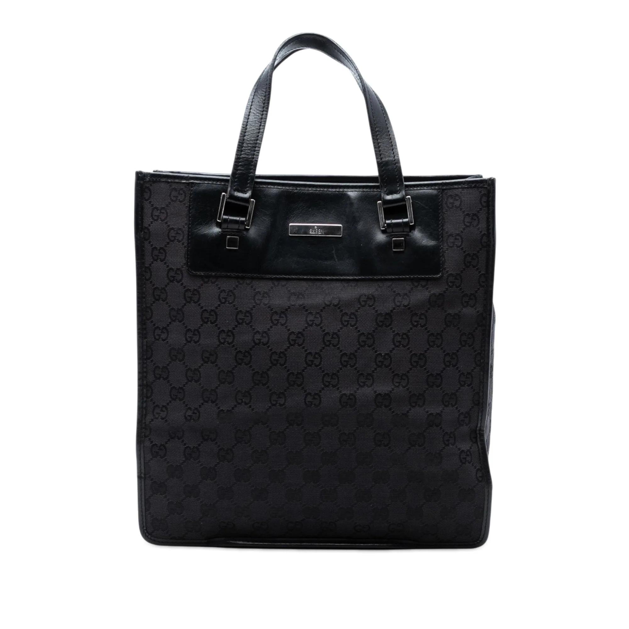 Leather tote