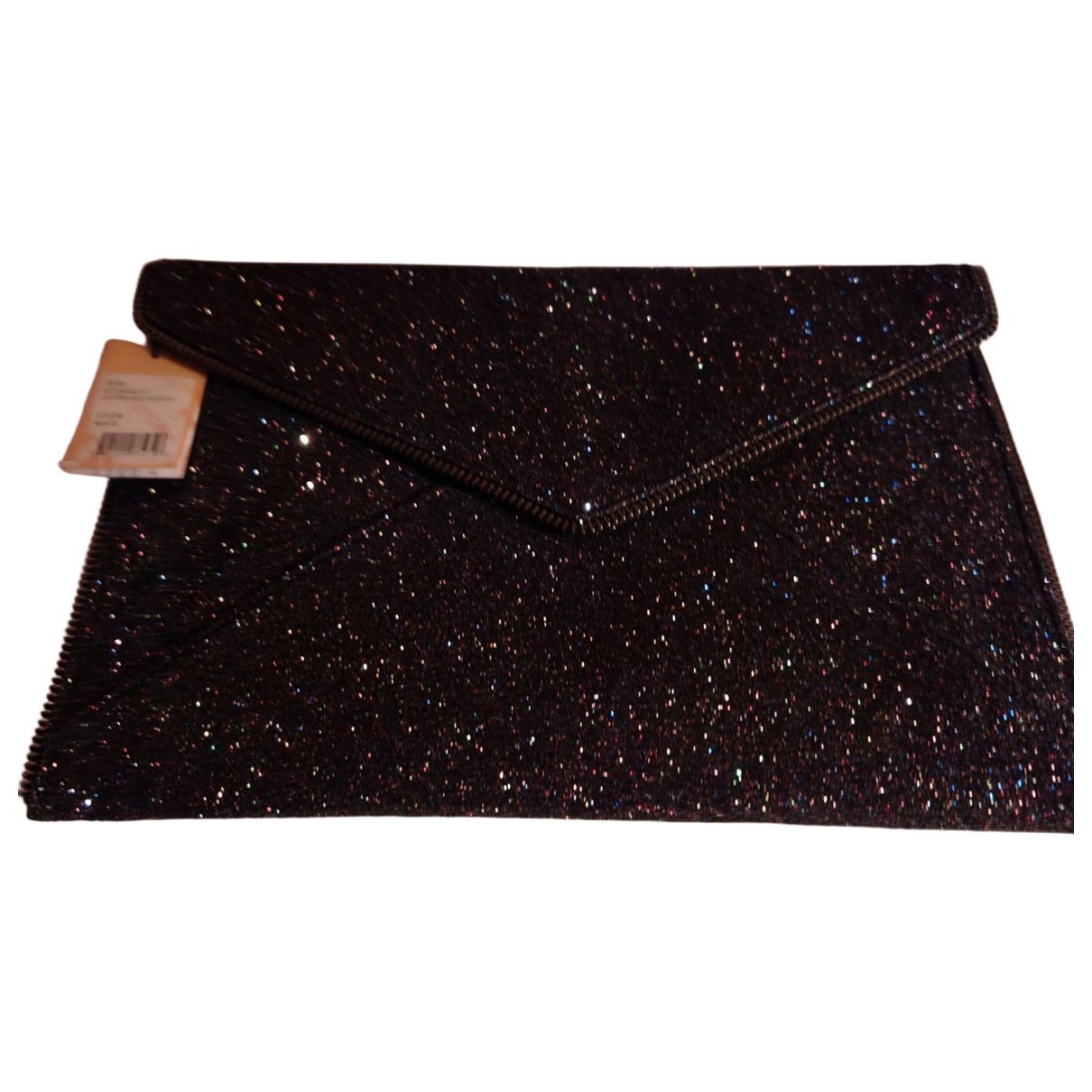 Glitter clutch bag