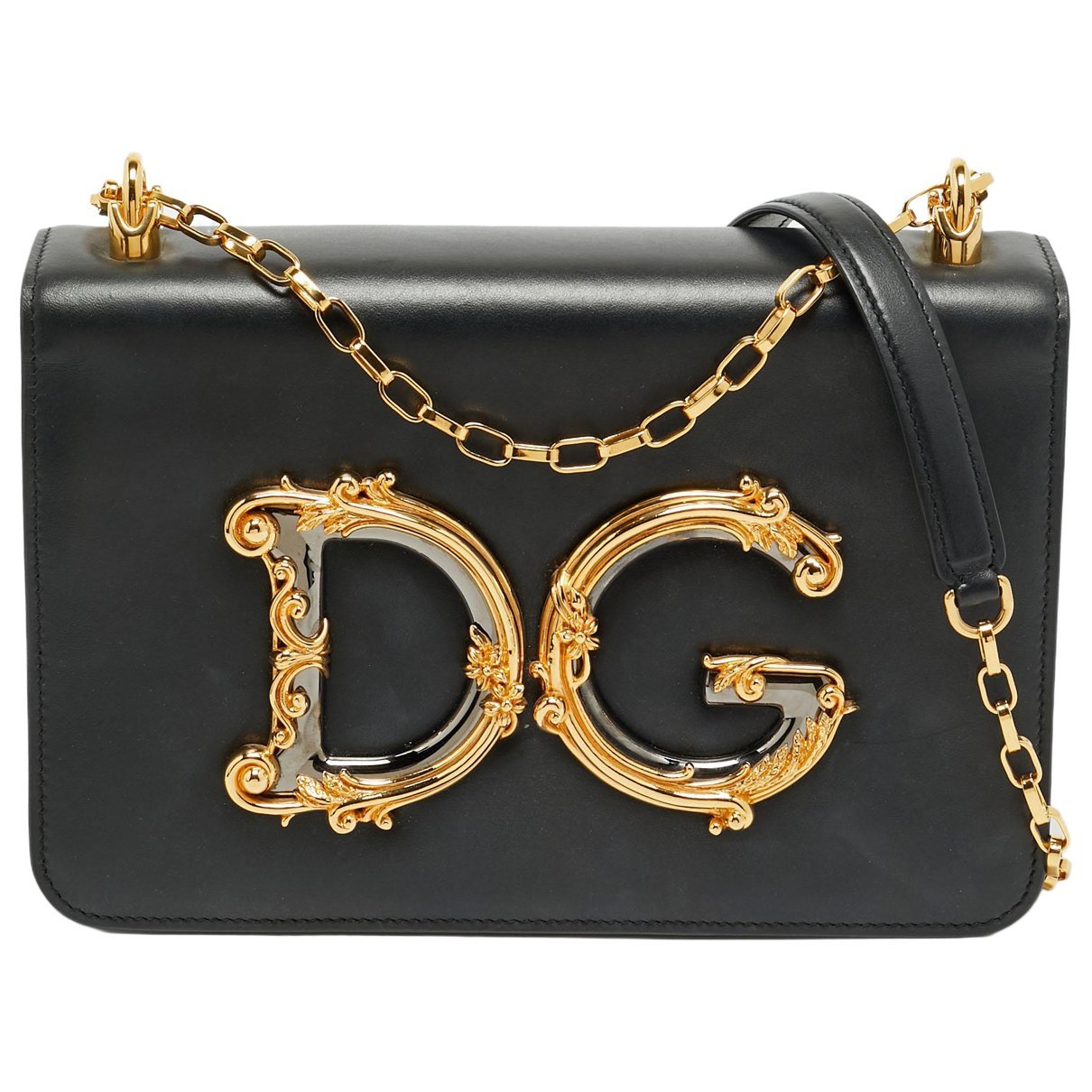 DG Girls leather handbag
