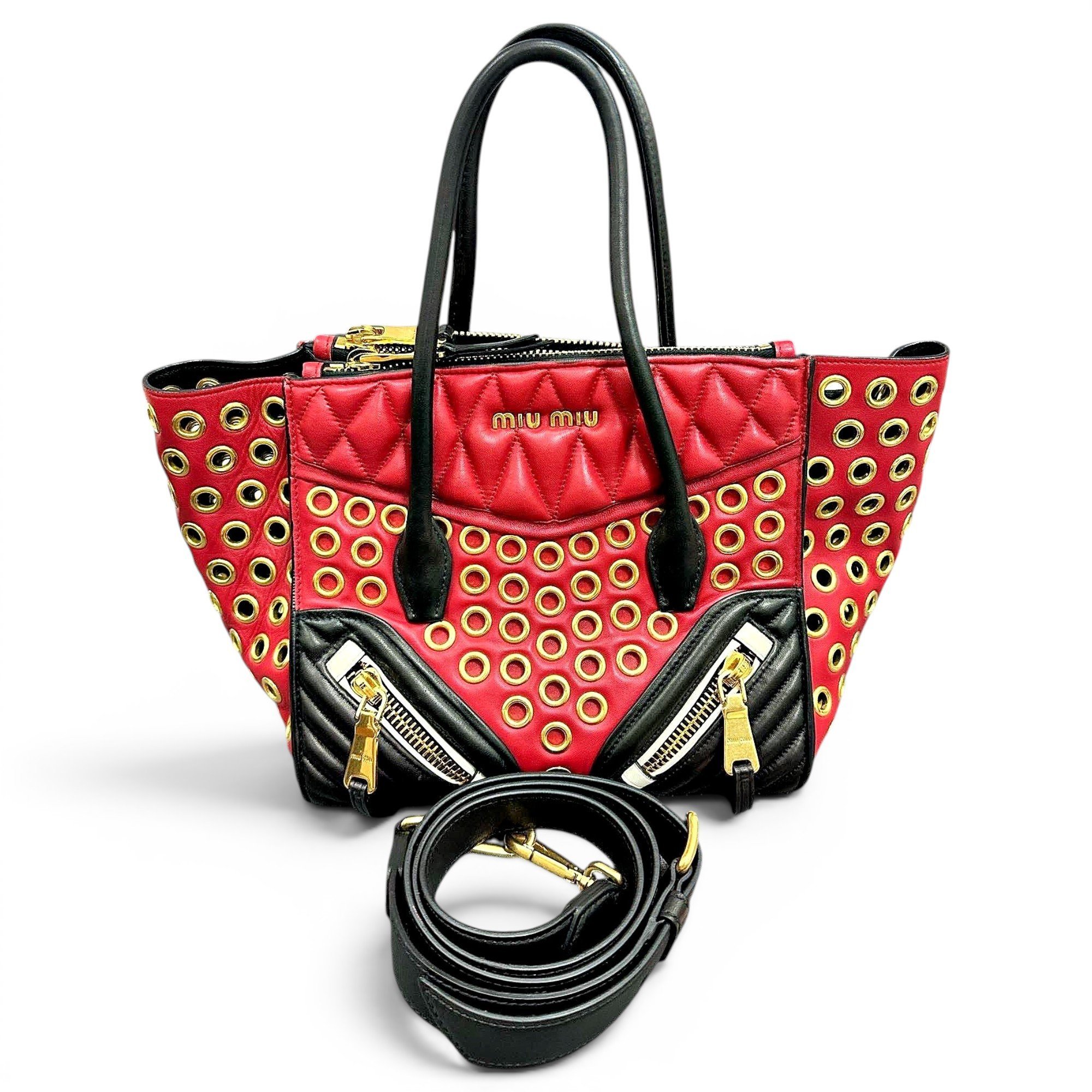 Miu Miu Joie leather handbag