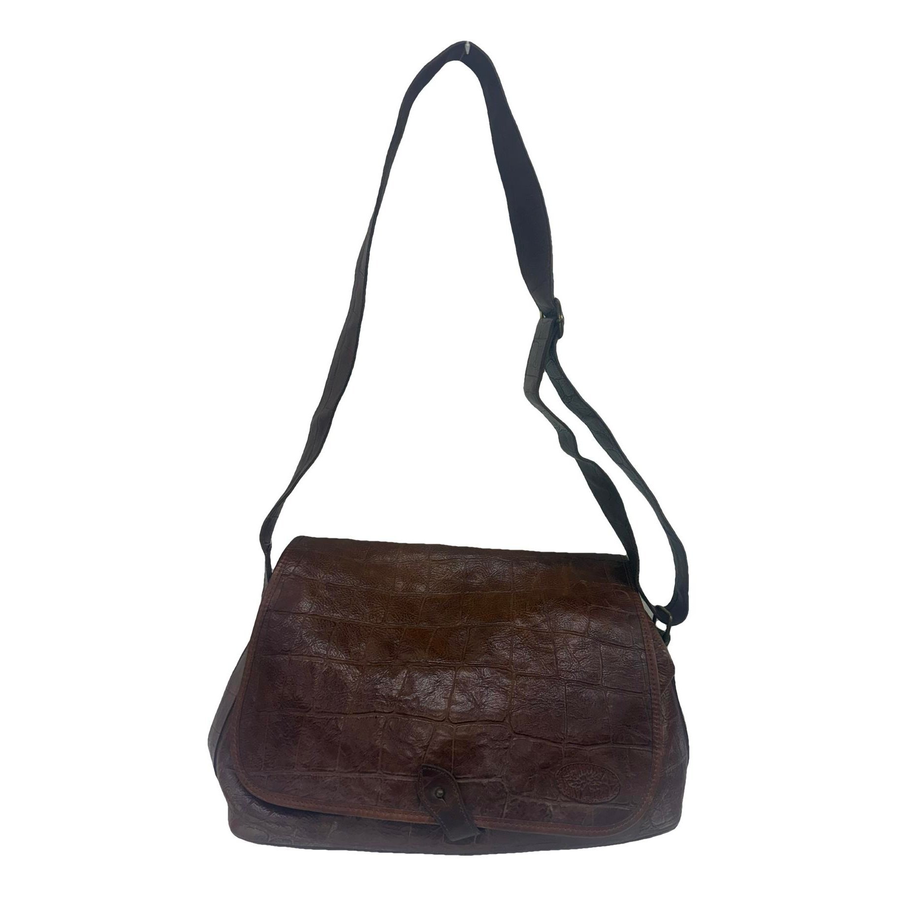 Leather crossbody bag