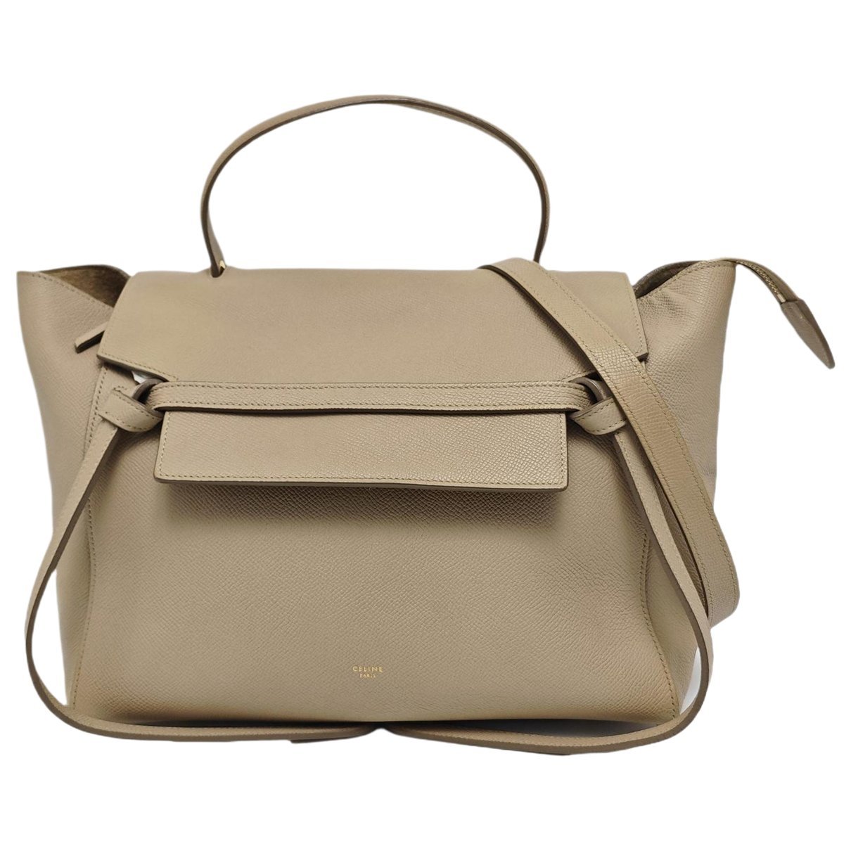 Belt leather mini bag