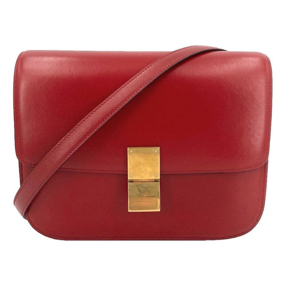 Classic leather handbag