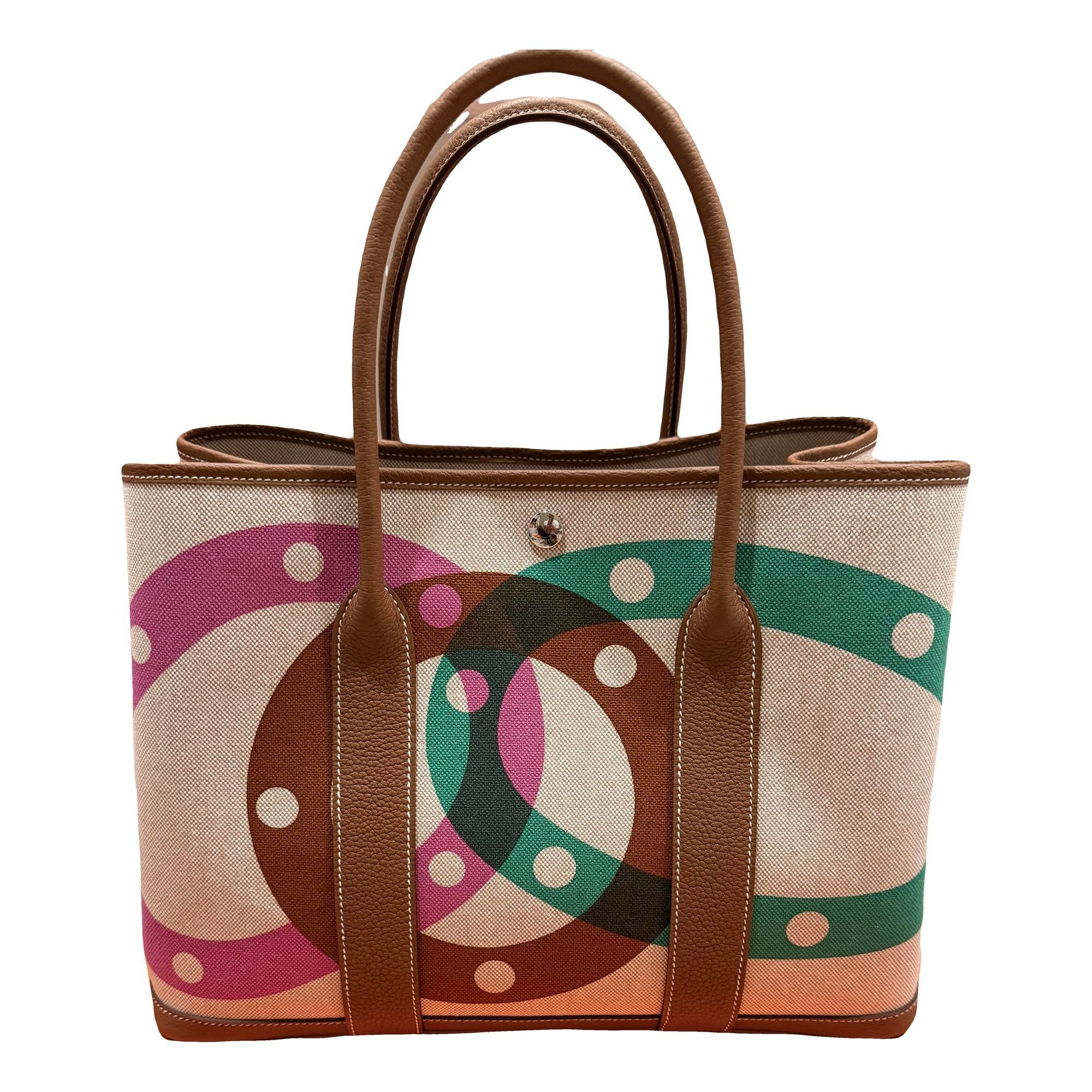 Hermes Garden Party 36 Handbag Negonda Leather 2025