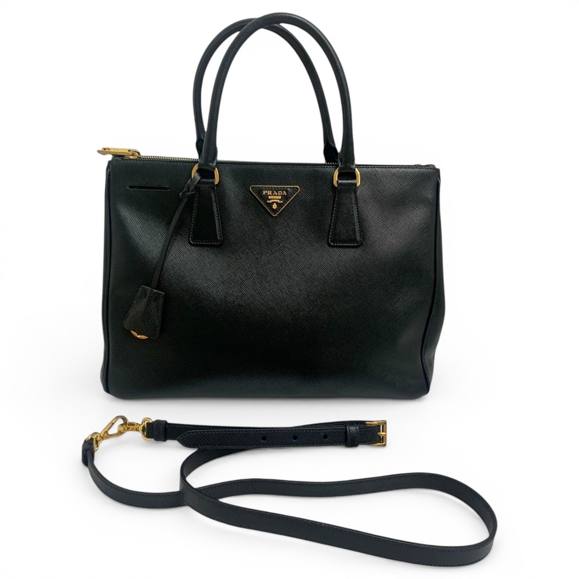 Galleria leather handbag