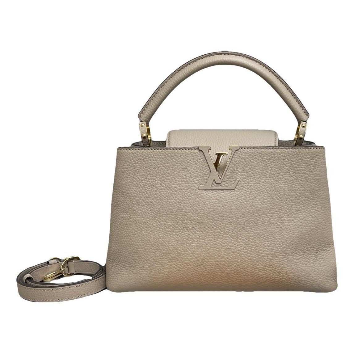 Capucines leather handbag