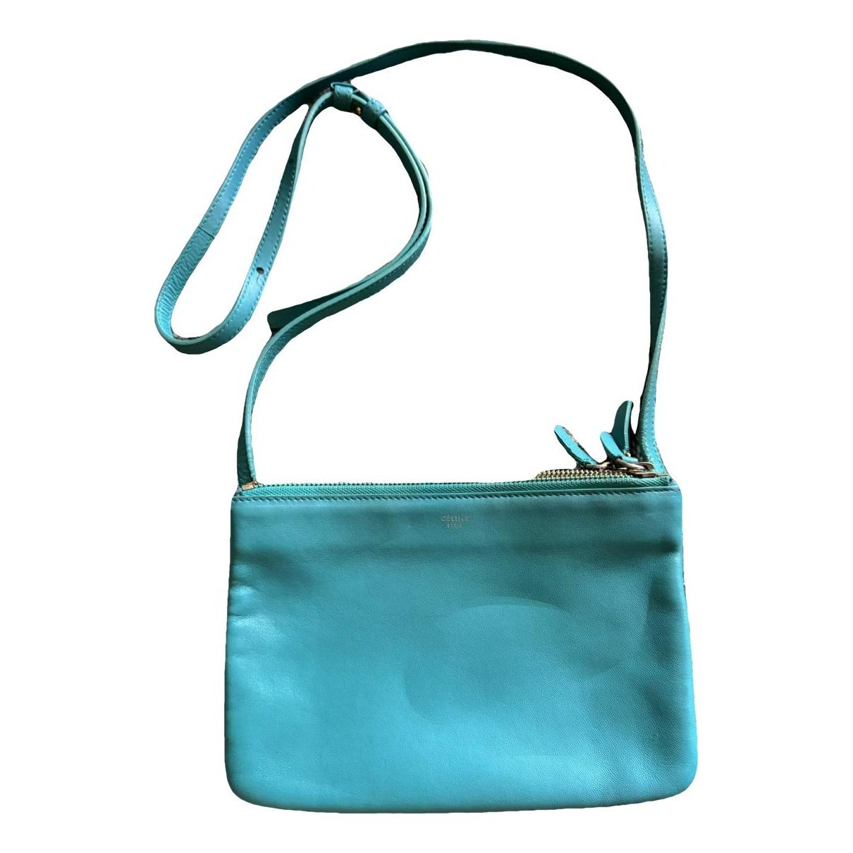 Trio leather crossbody bag
