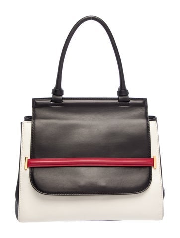 The Row Leather Top Handle Bag