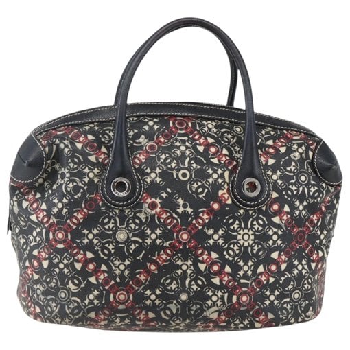 Leather bowling bag