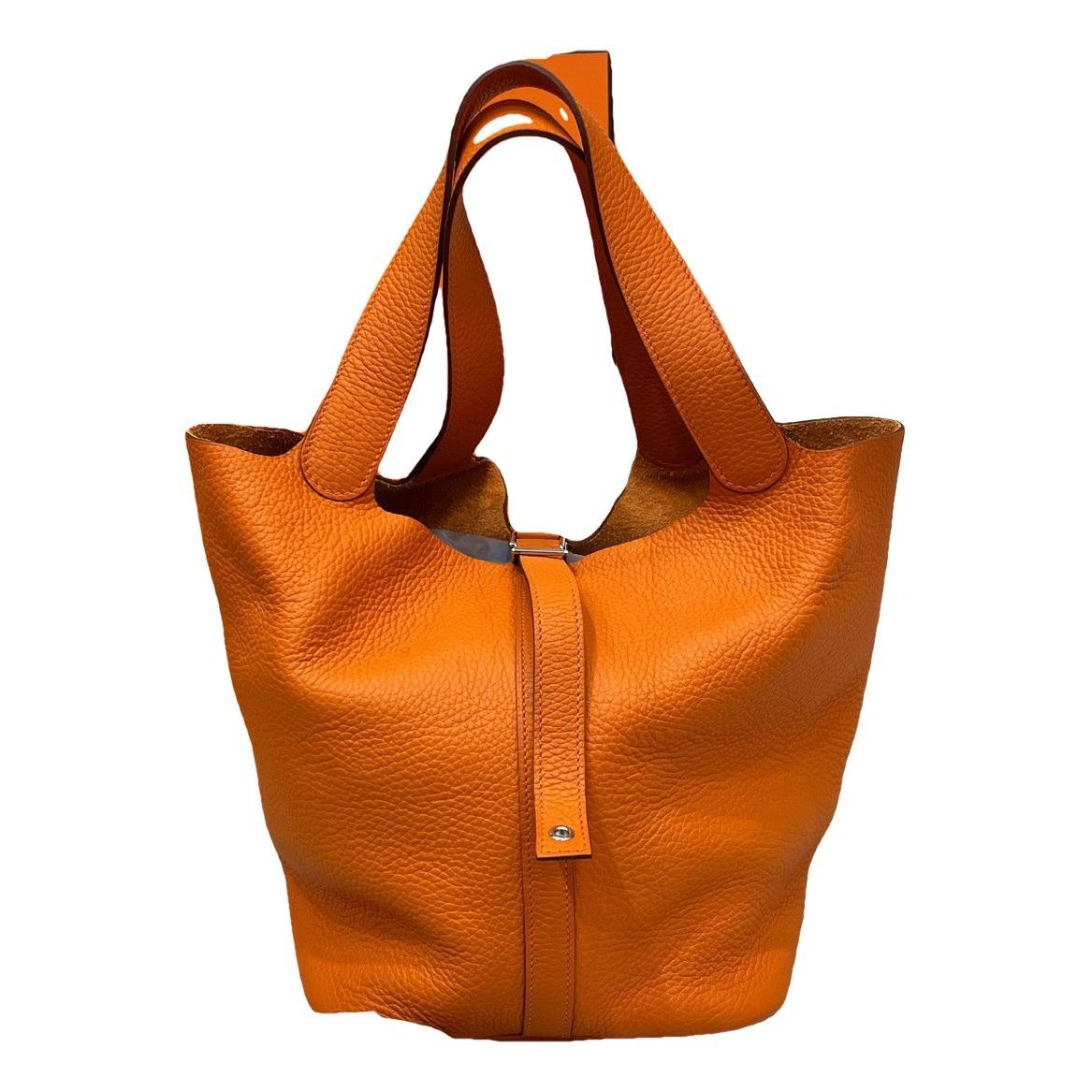 Picotin leather handbag