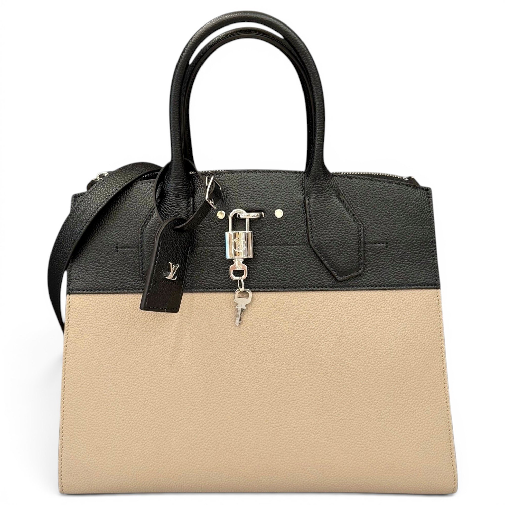 City Steamer pony-style calfskin handbag
