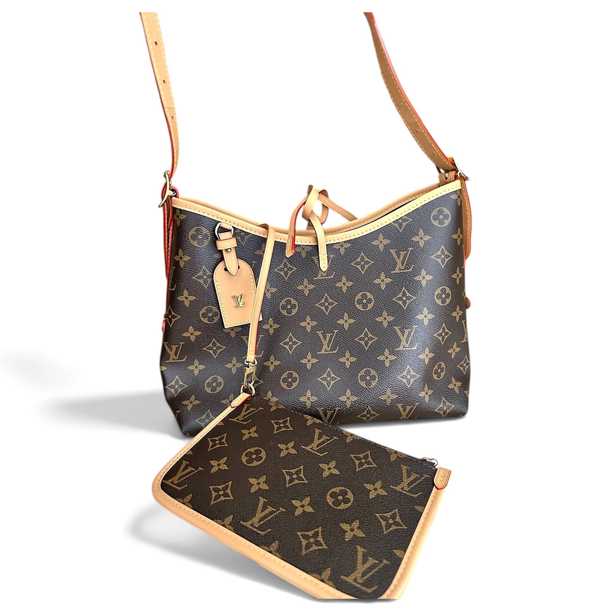 Carry All leather handbag