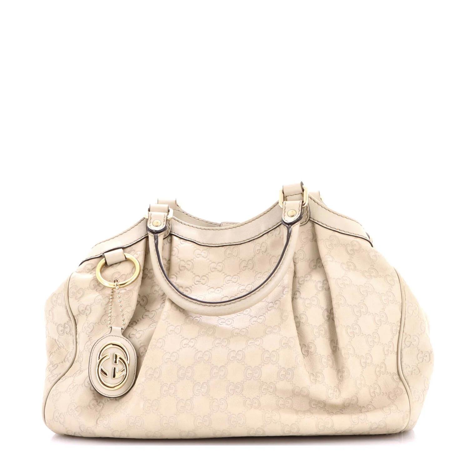 Leather tote