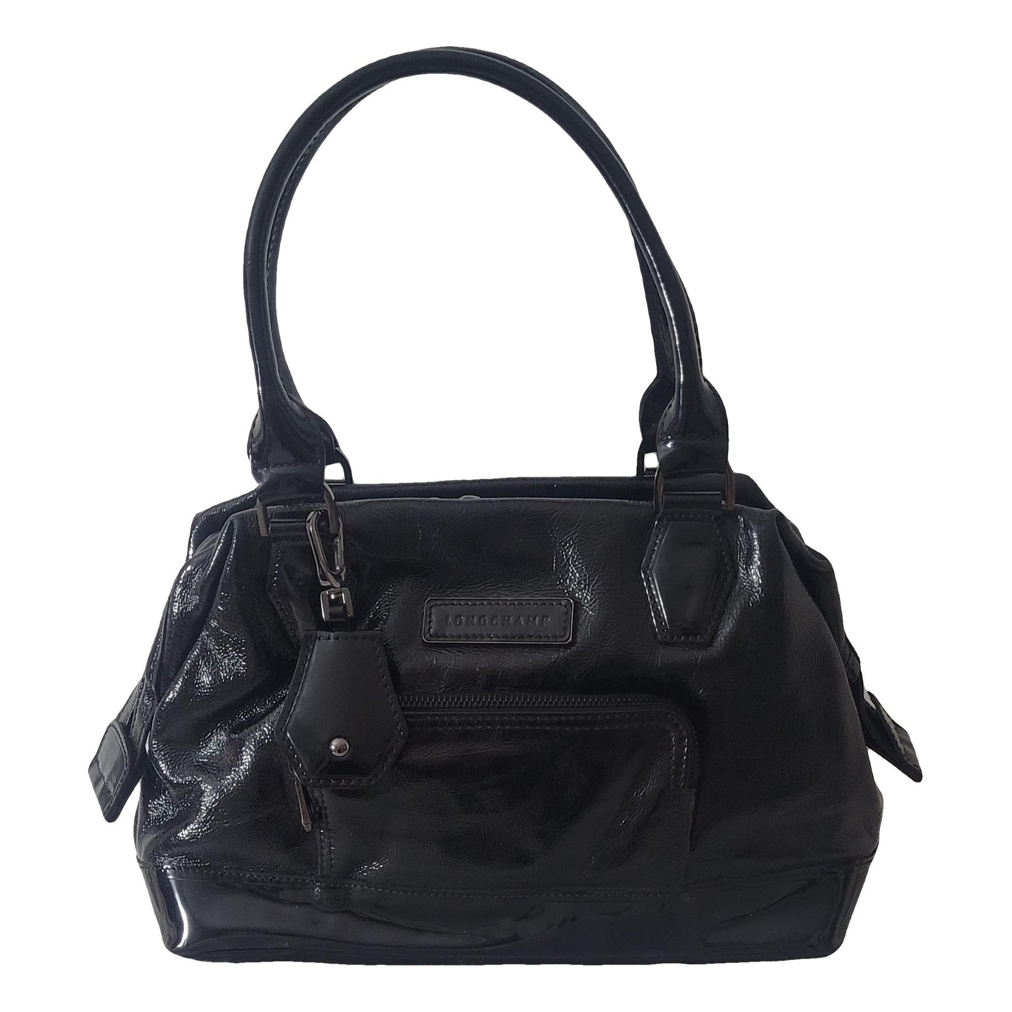 Légende patent leather handbag