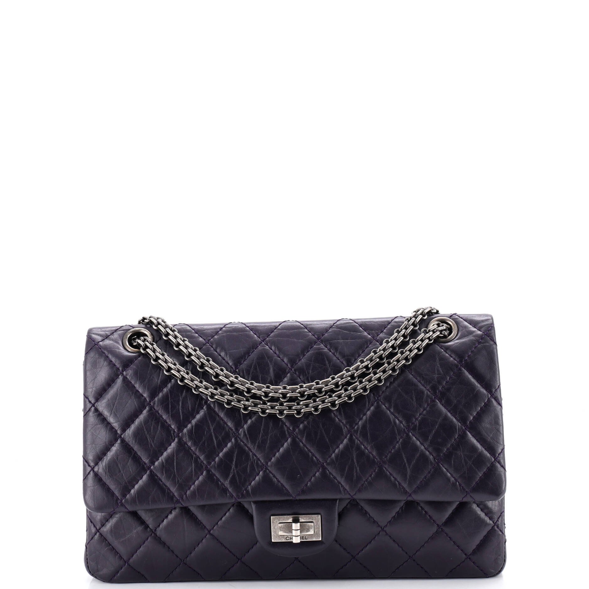 Reissue 2.55 Flap Bag Quilted Aged Calfskin 226