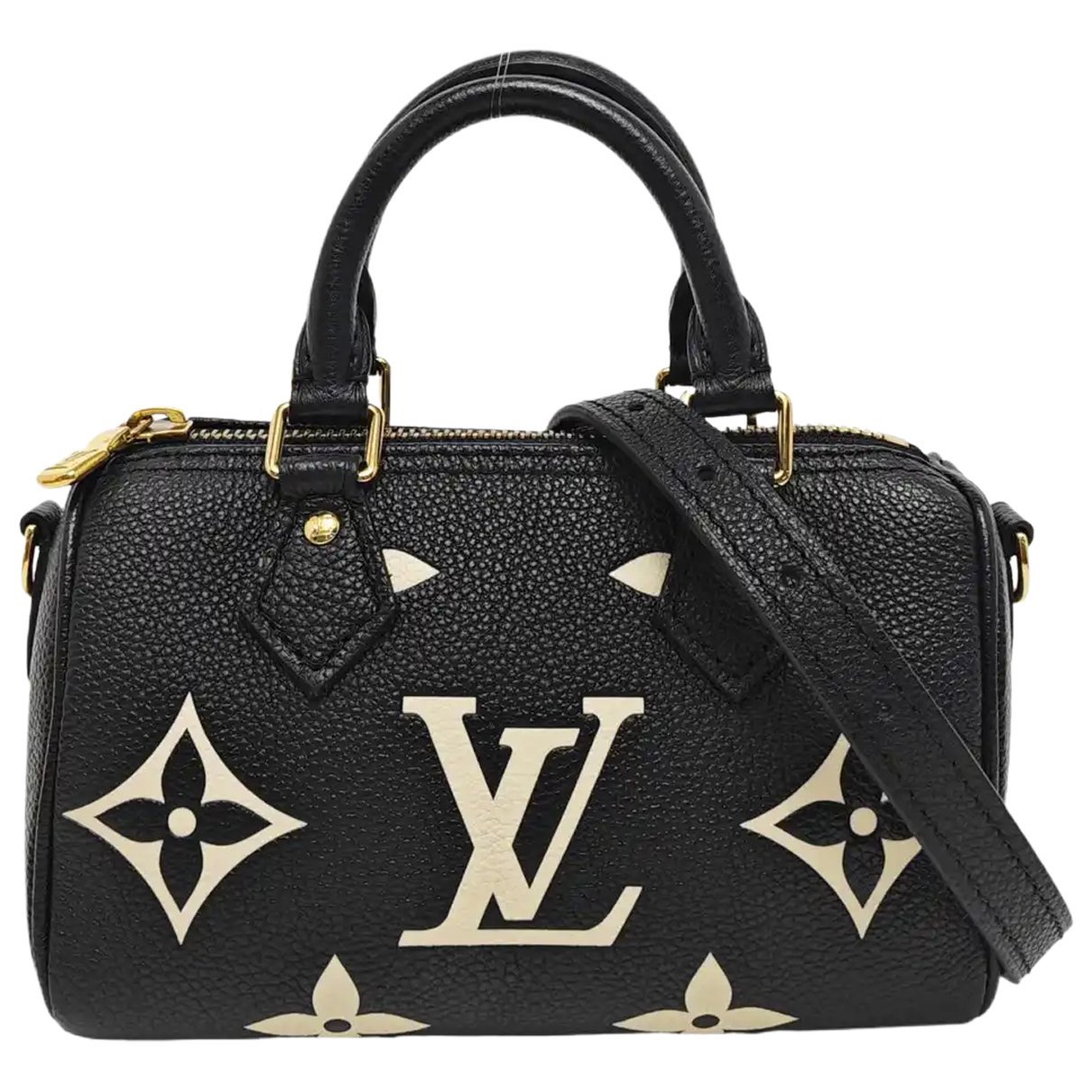 Nano Speedy / Mini HL leather handbag